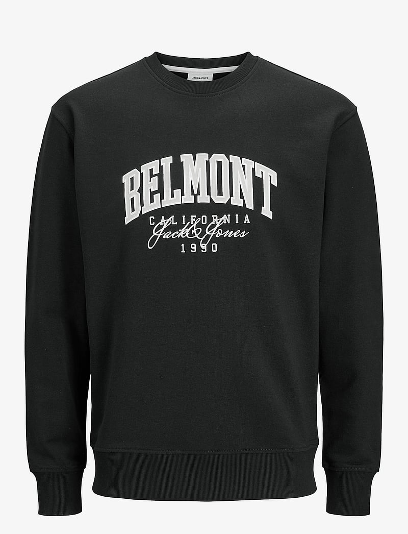 Jack & Jones - JJDETROIT SWEAT CREW NECK - hupparit - black - 0