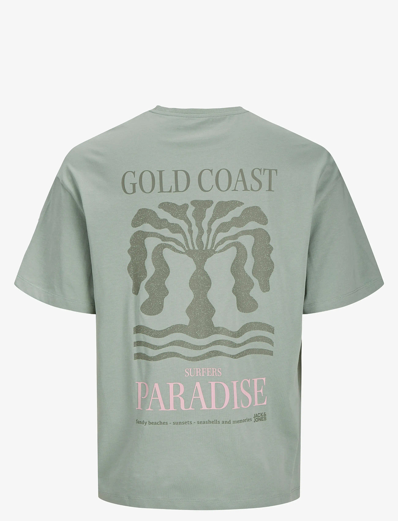 Jack & Jones - JJEAMES TEE SS CREW NECK - marškinėliai trumpomis rankovėmis - iceberg green - 2