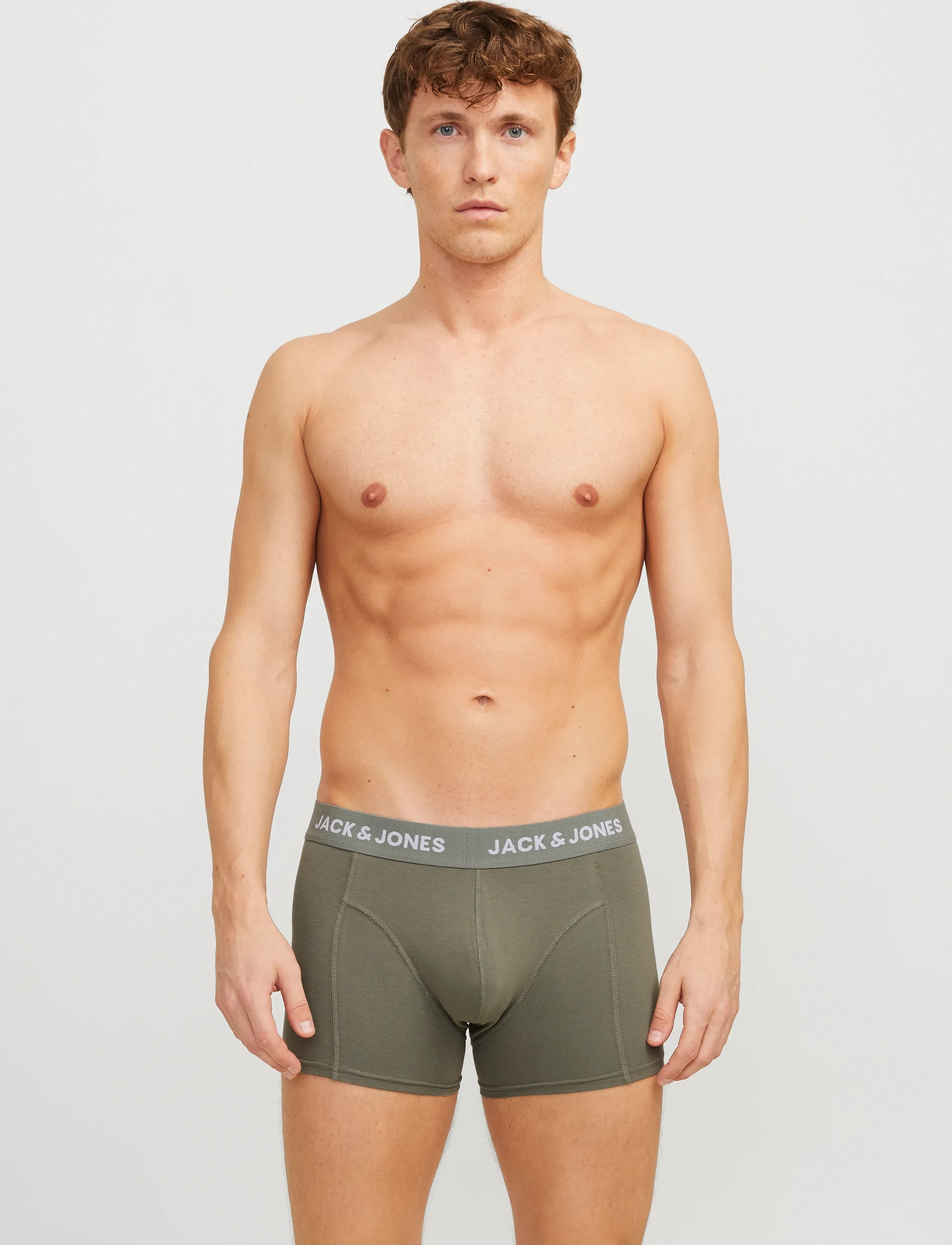 Jack & Jones - JACROB SOLID TRUNKS 3 PACK SN - die niedrigsten preise - agave green - 5