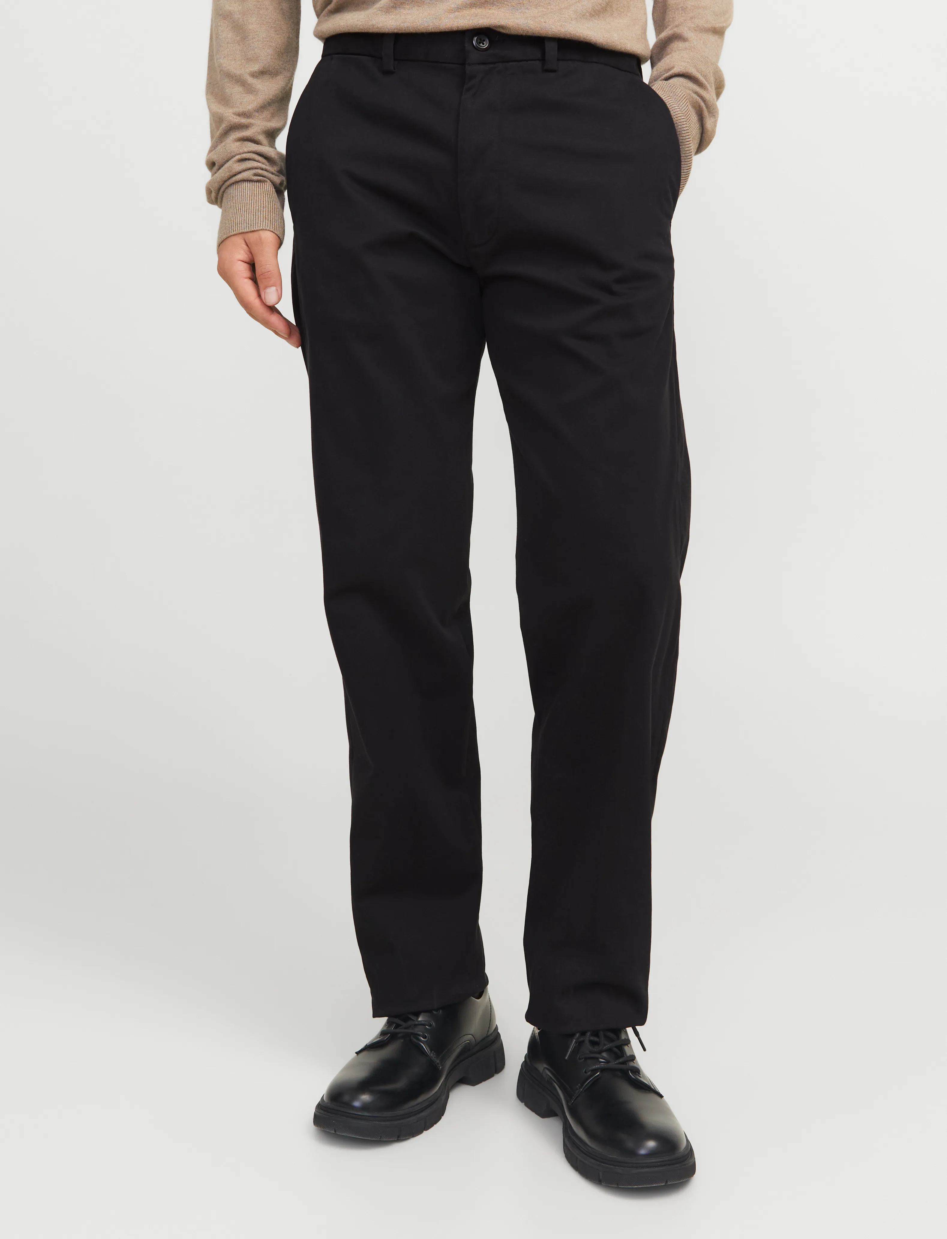 Jack & Jones Jpstkane Barret Chino Noos, 30 x 30, Trousers, Schwarz - Chinos, Männerswear