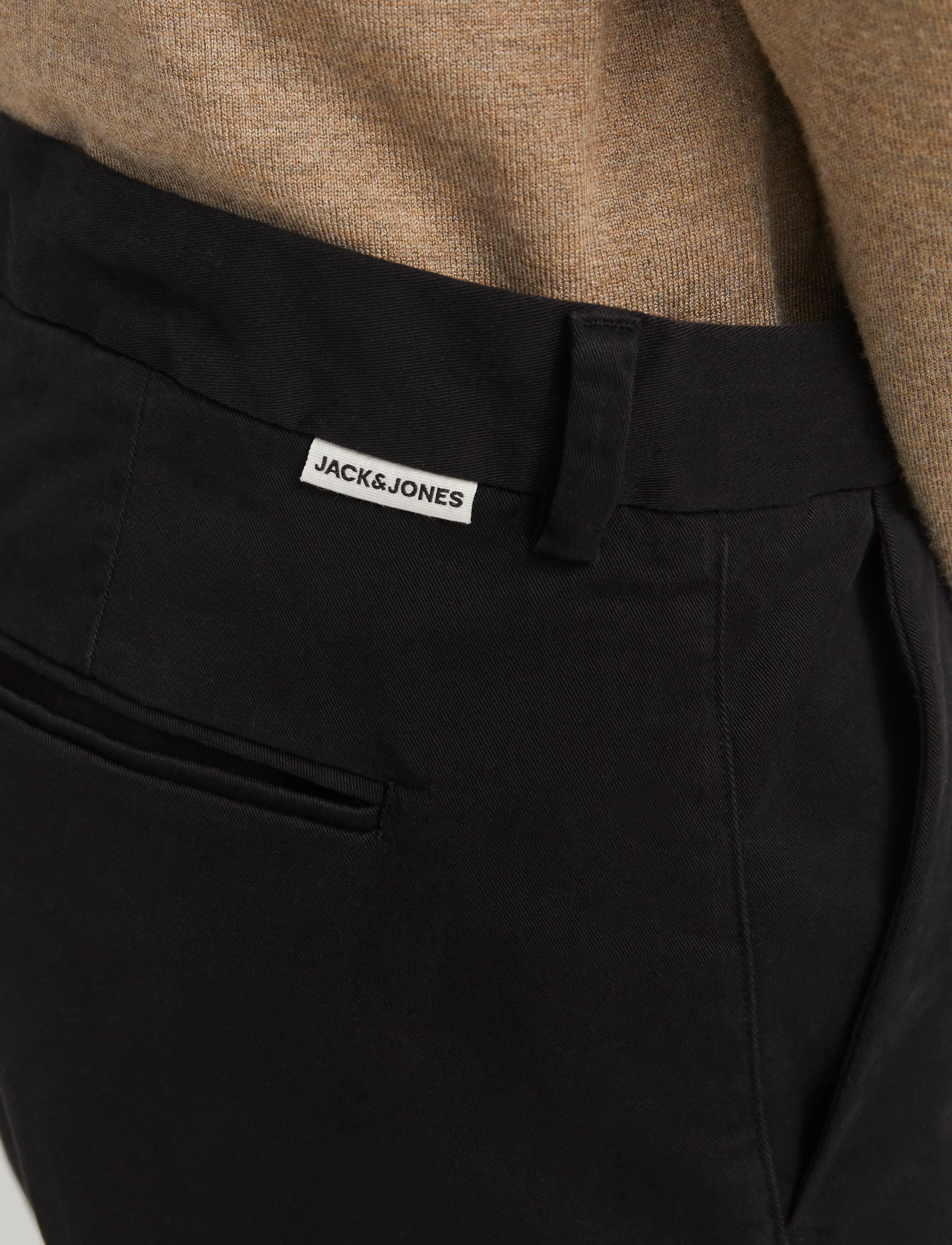 Jack & Jones - JPSTKANE BARRET CHINO NOOS - chinos - black - 4