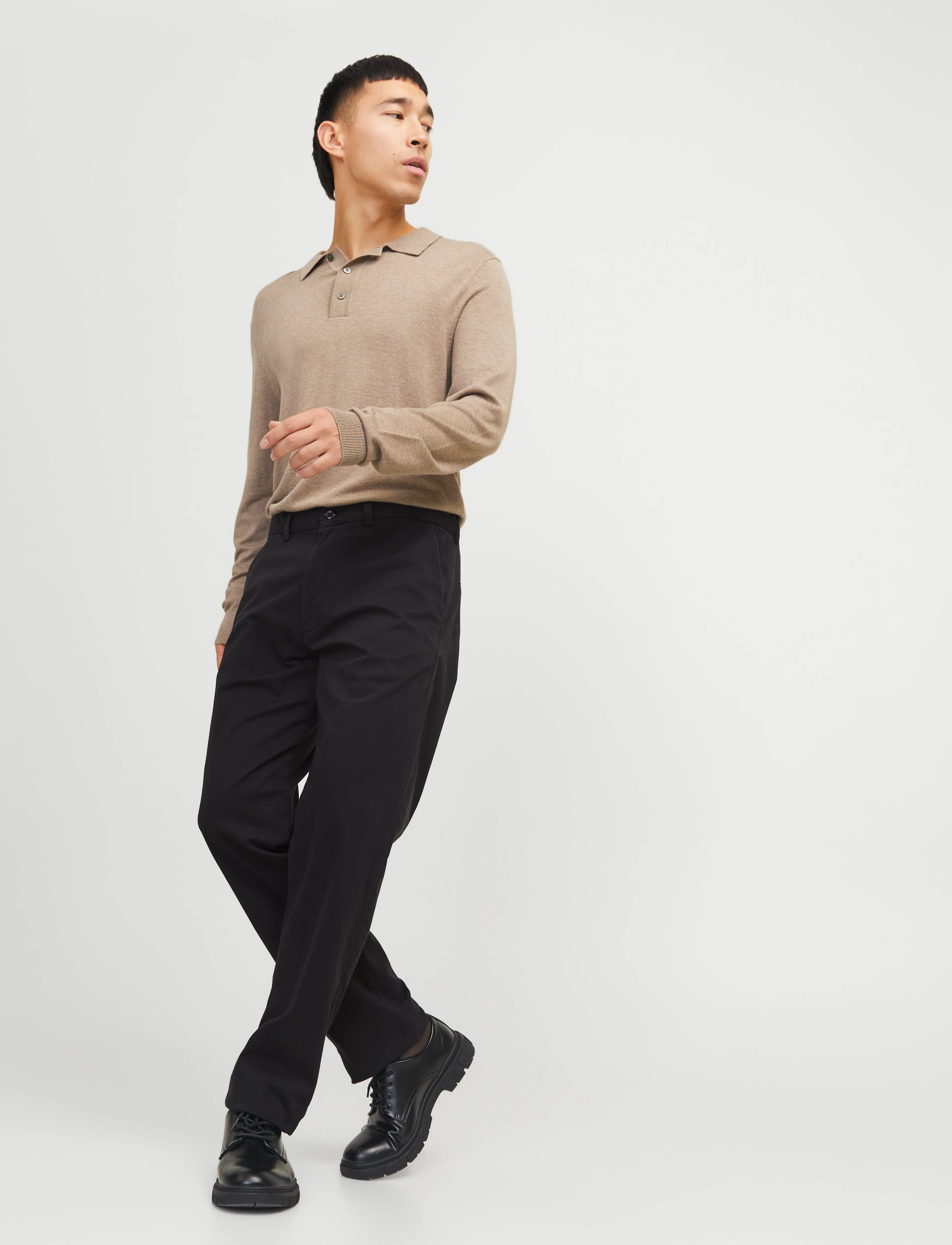Jack & Jones - JPSTKANE BARRET CHINO NOOS - chinos - black - 5