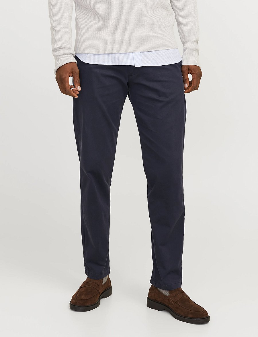Jack & Jones - JPSTKANE BARRET CHINO NOOS - chino-buxur - dark navy - 0
