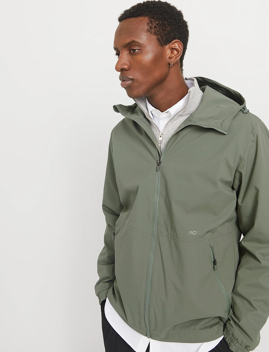 Jack & Jones - JJEURBAN LIGHT JACKET SN - striukės - agave green - 4