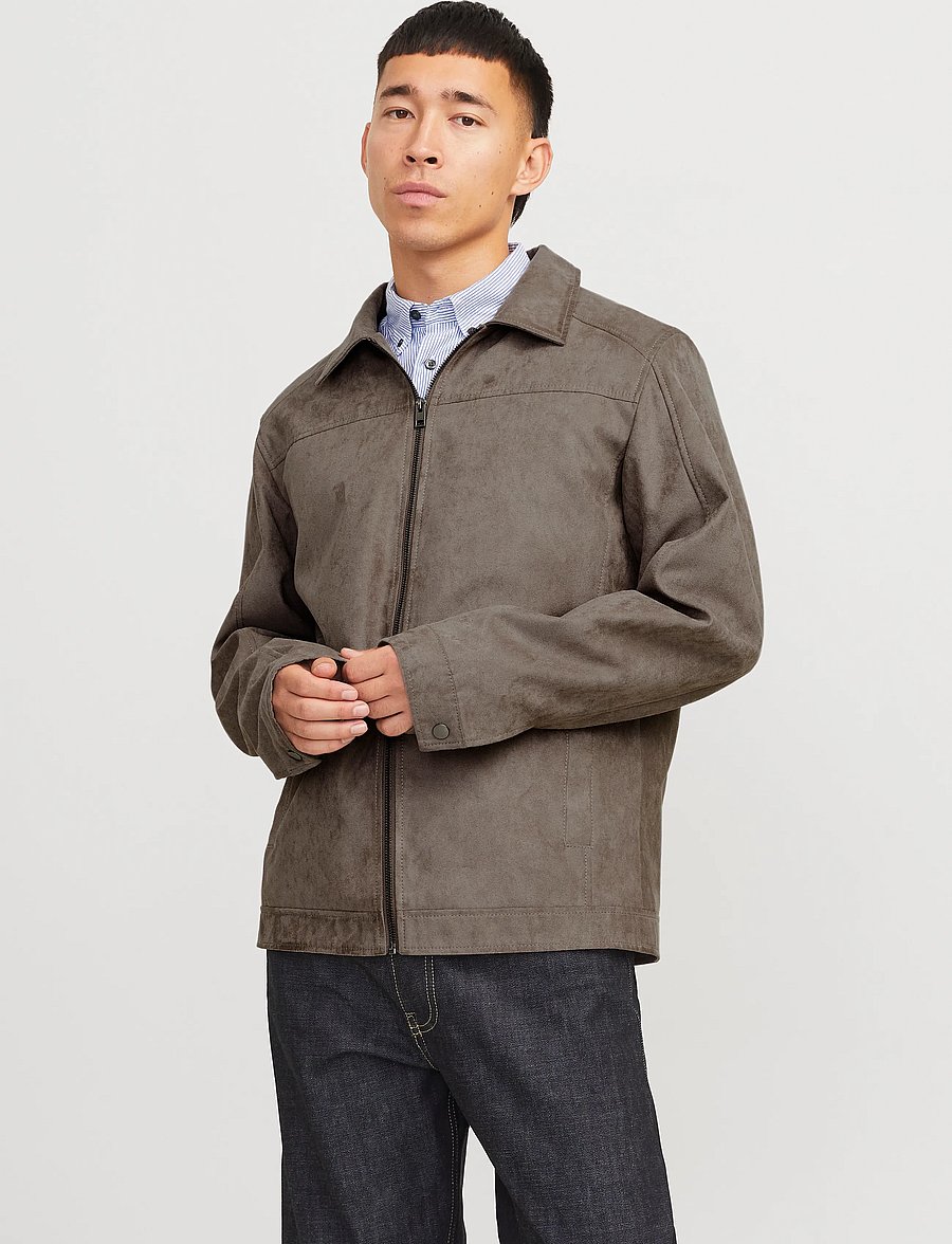 Jack & Jones - JJEDYLAN SHACKET NOOS - Überhemden - falcon - 0