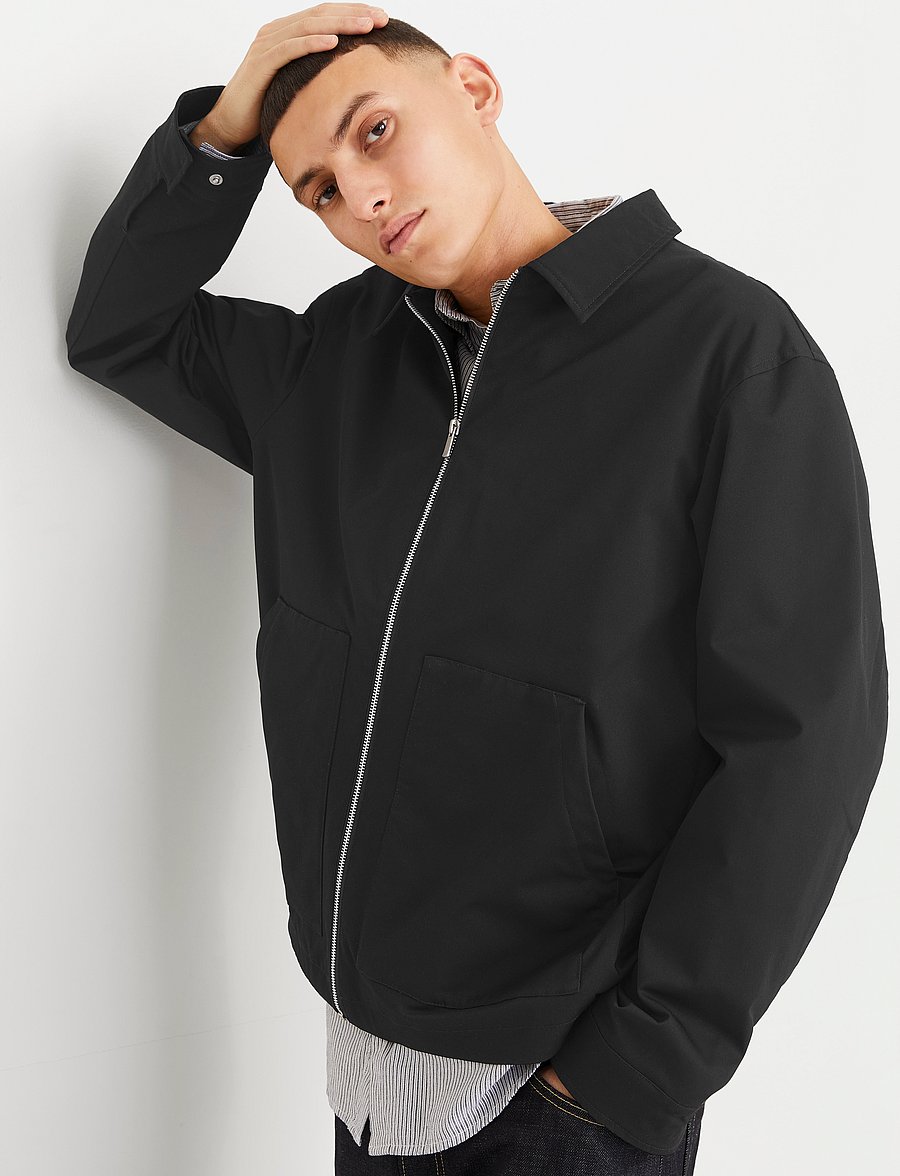 Jack & Jones - JJWINSON WORKER JACKET - sügisjoped - black - 5