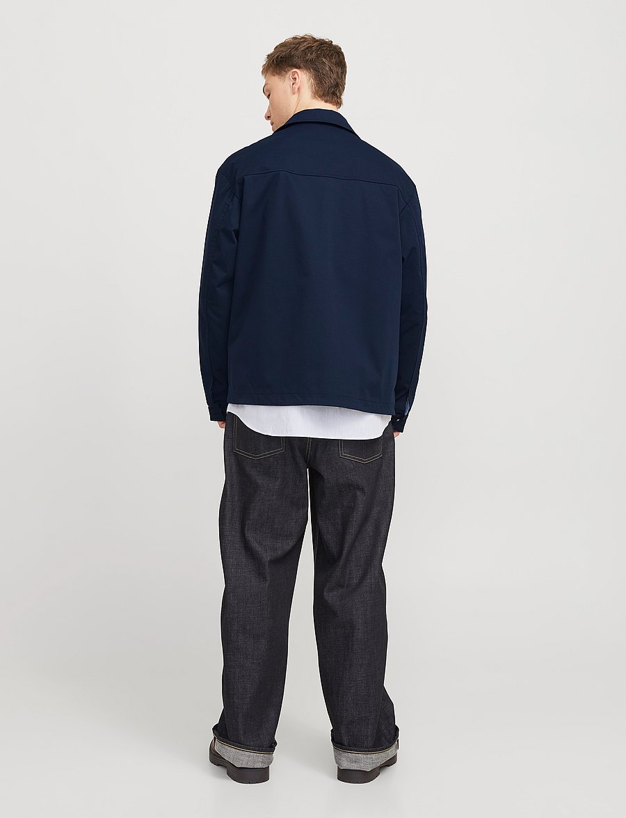 Jack & Jones - JJWINSON WORKER JACKET - höstjackor - navy blazer - 2