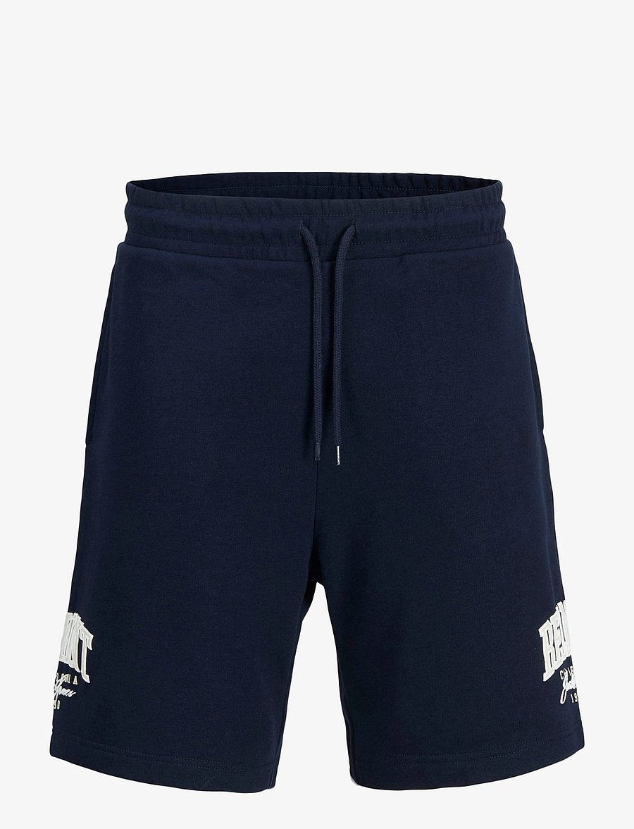 Jack & Jones - JPSTKANE DETROIT SWEAT SHORTS MID - sky captain - 0