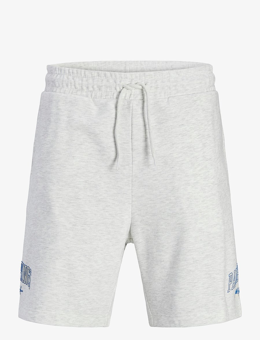 Jack & Jones - JPSTKANE DETROIT SWEAT SHORTS MID - white melange - 1