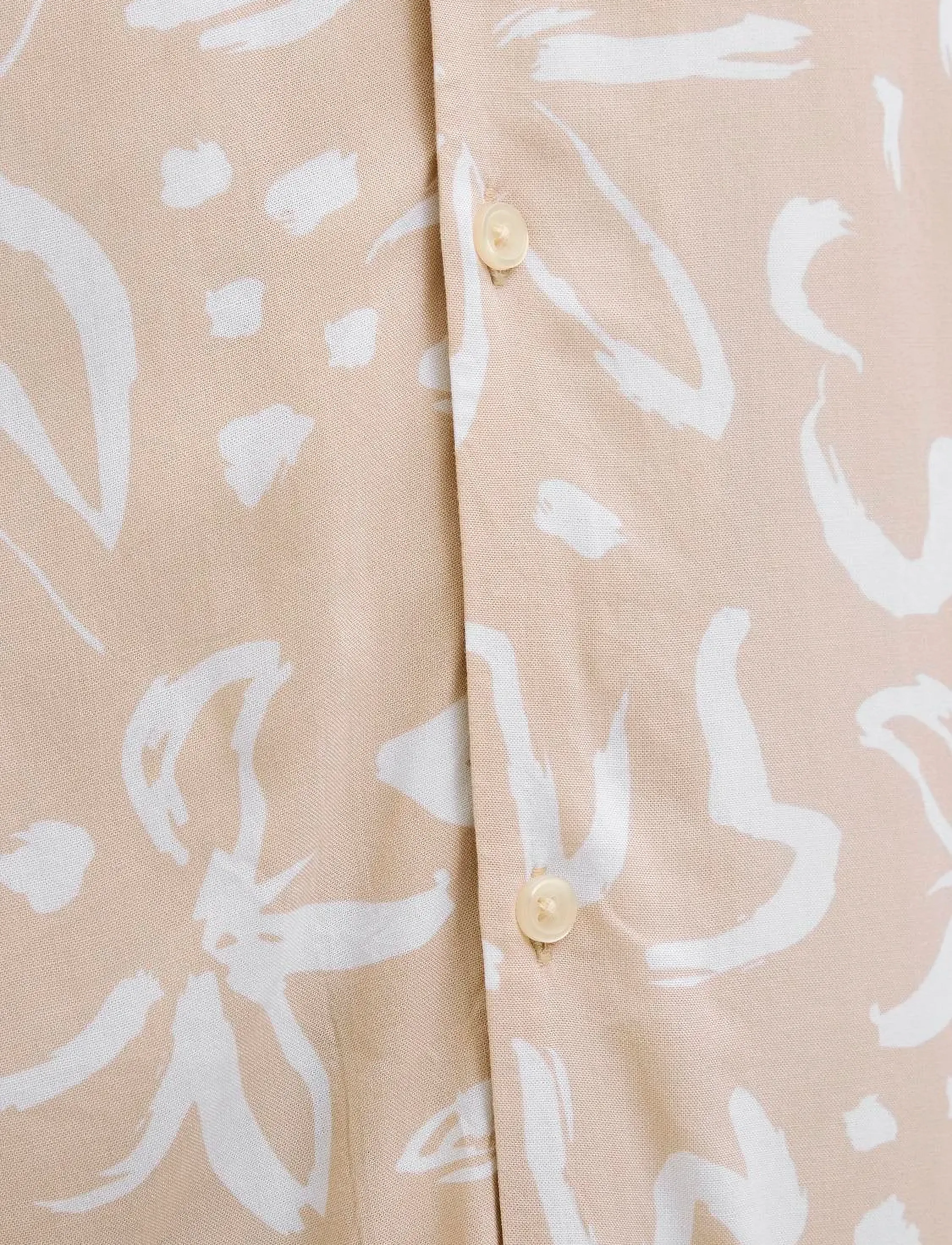 Jack & Jones - JJJEFF MONOCHROME RESORT SHIRT SS - kortærmede skjorter - moonbeam - 3