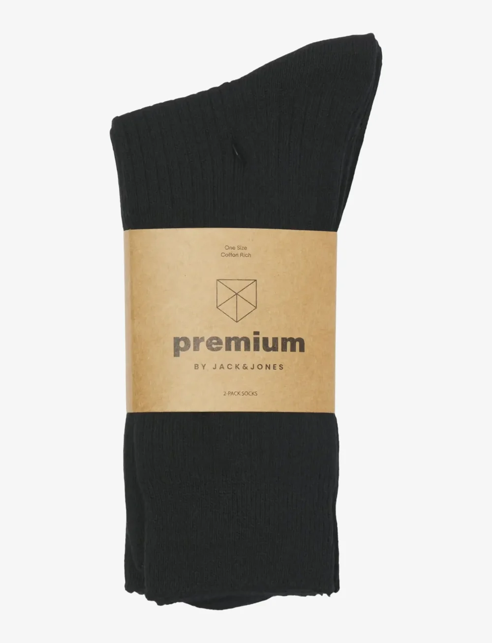 Jack & Jones - JAC PREMIUM SOCKS 2 PACK NOOS - sokker - black - 1