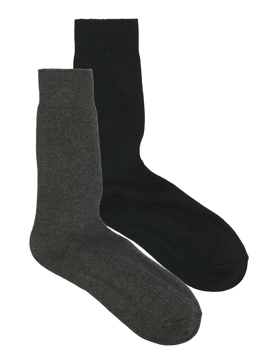 Jack & Jones - JAC PREMIUM SOCKS 2 PACK NOOS - tennissocken - black - 0