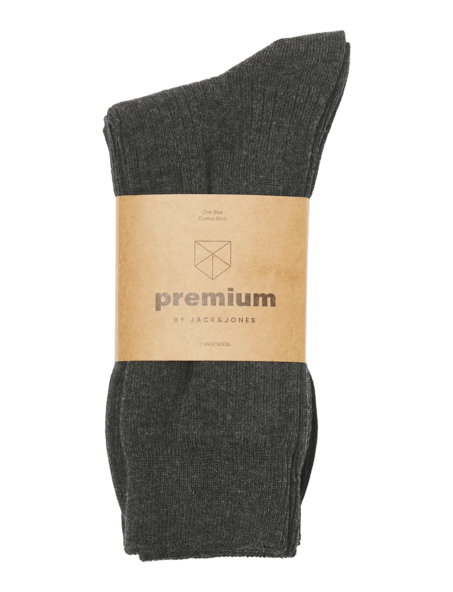 Jack & Jones - JAC PREMIUM SOCKS 2 PACK NOOS - tennissocken - black - 1