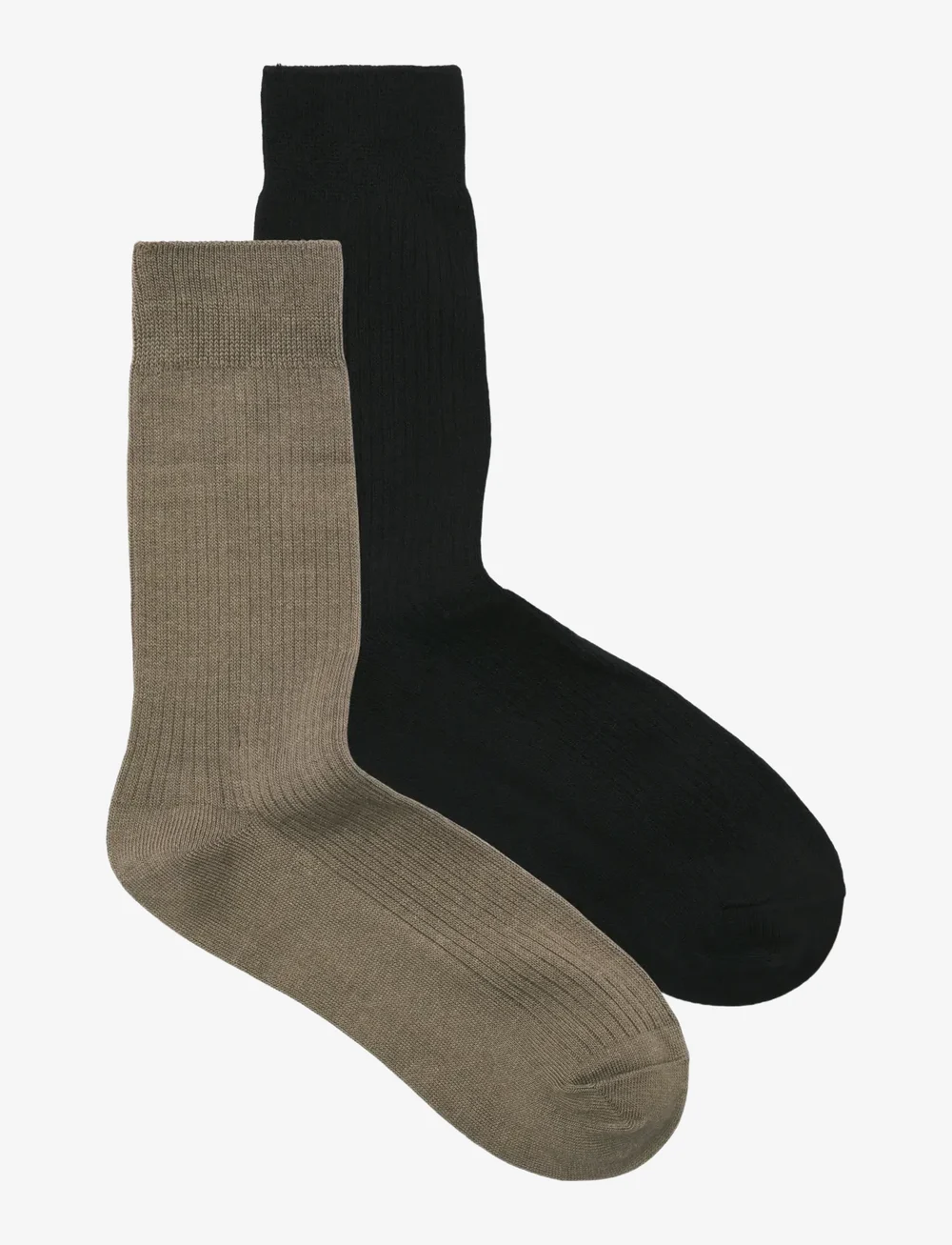 Jack & Jones - JAC PREMIUM SOCKS 2 PACK NOOS - vanliga strumpor - black beauty - 1