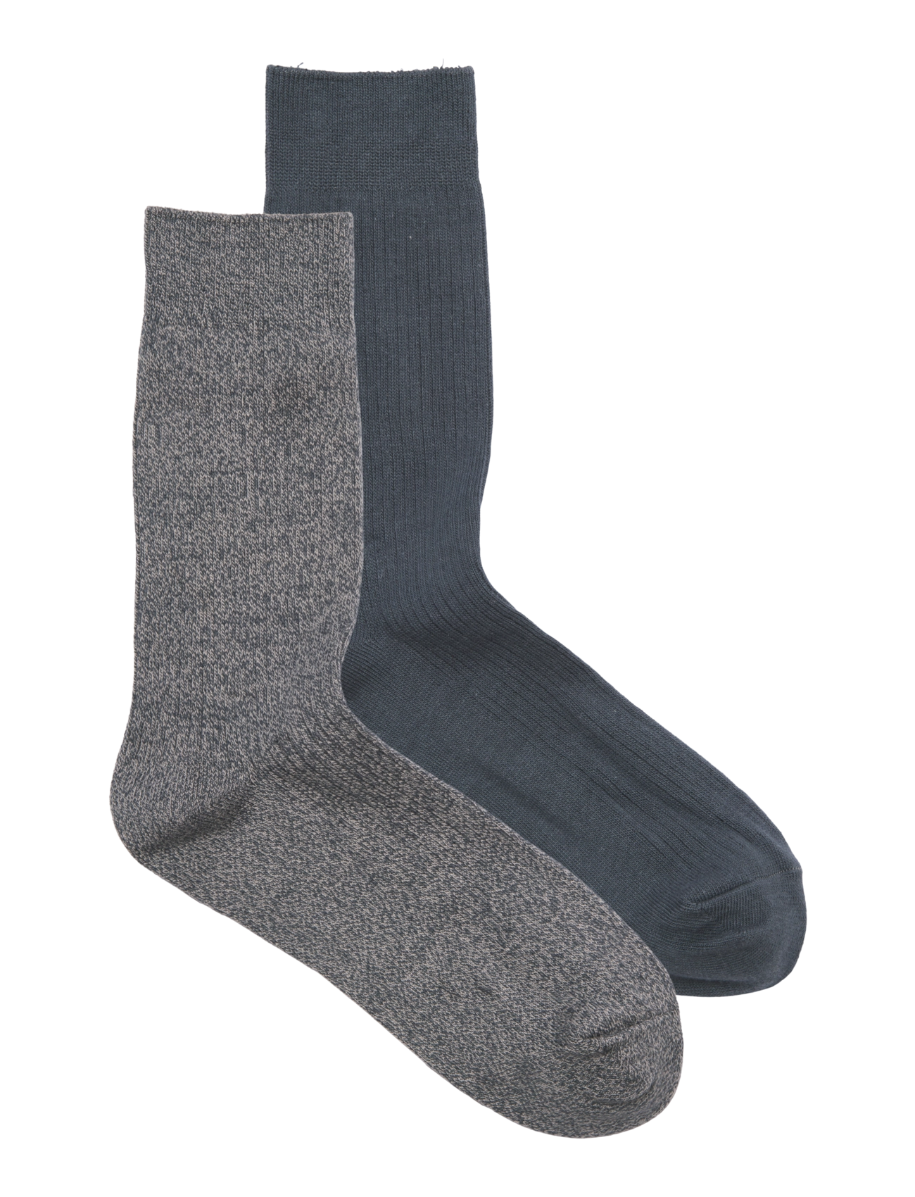 Jack & Jones Jac Premium Socks 2 Pack Noos, One Size, Grey, Sokker > Almindelige Sokker, Herre