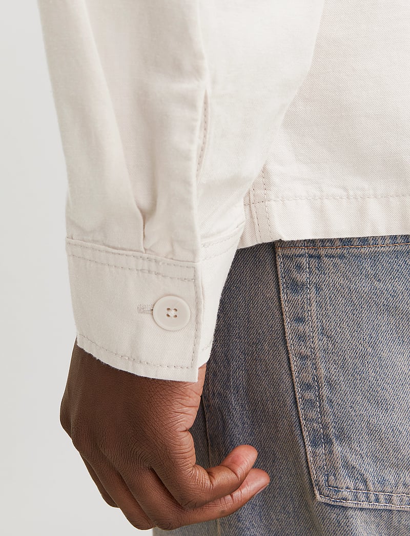 Jack & Jones - JJEURBAN EDGE OVERSHIRT LS SN - koszule lniane - moonbeam - 3