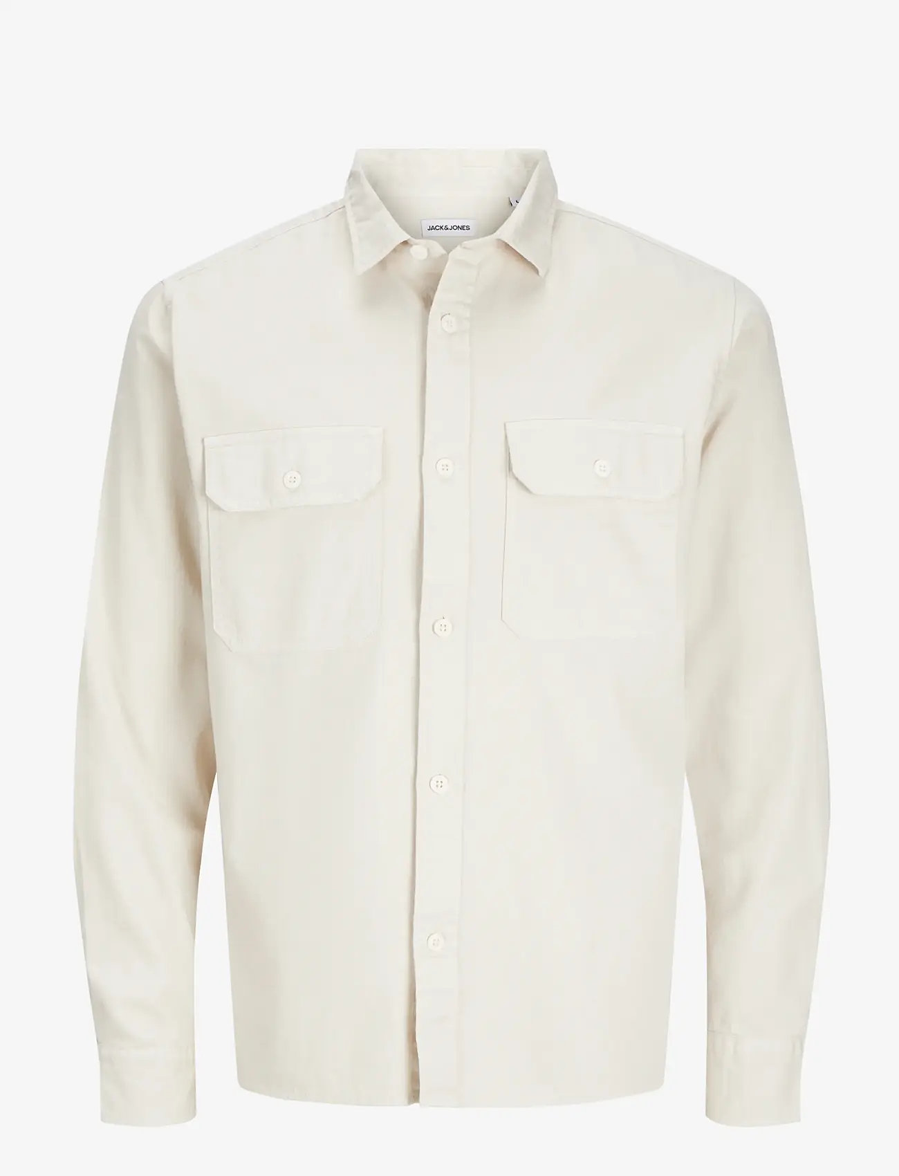 Jack & Jones - JJETRAVIS SHIRT LS NOOS - laveste priser - moonbeam - 1