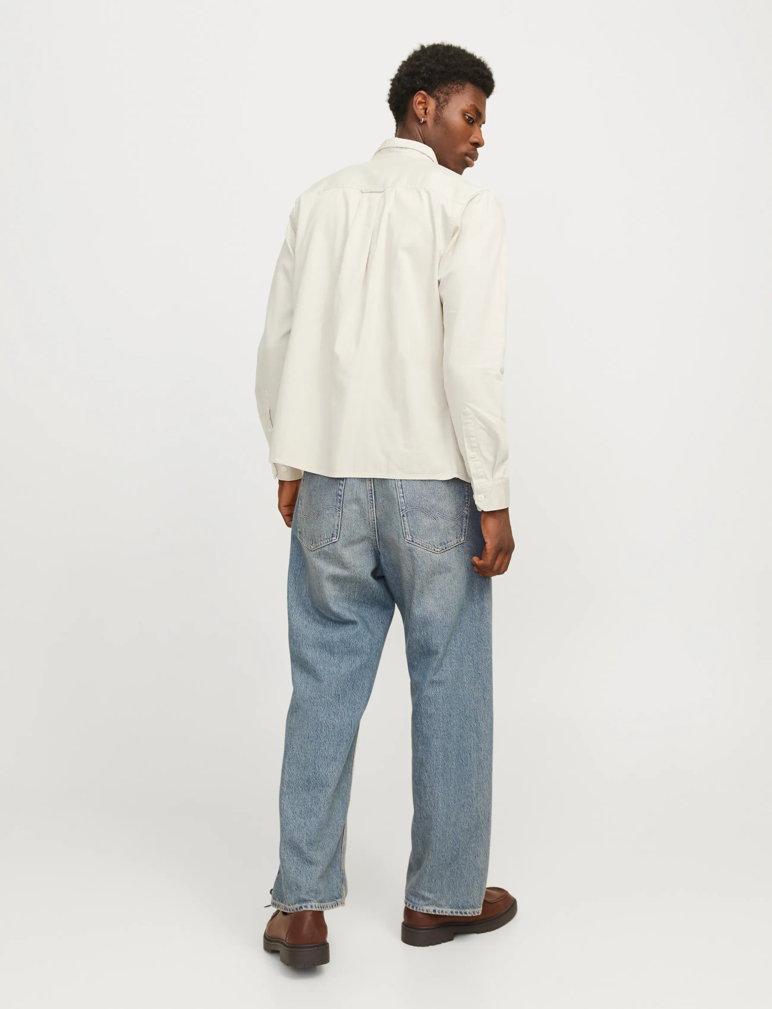 Jack & Jones - JJETRAVIS SHIRT LS NOOS - die niedrigsten preise - moonbeam - 2