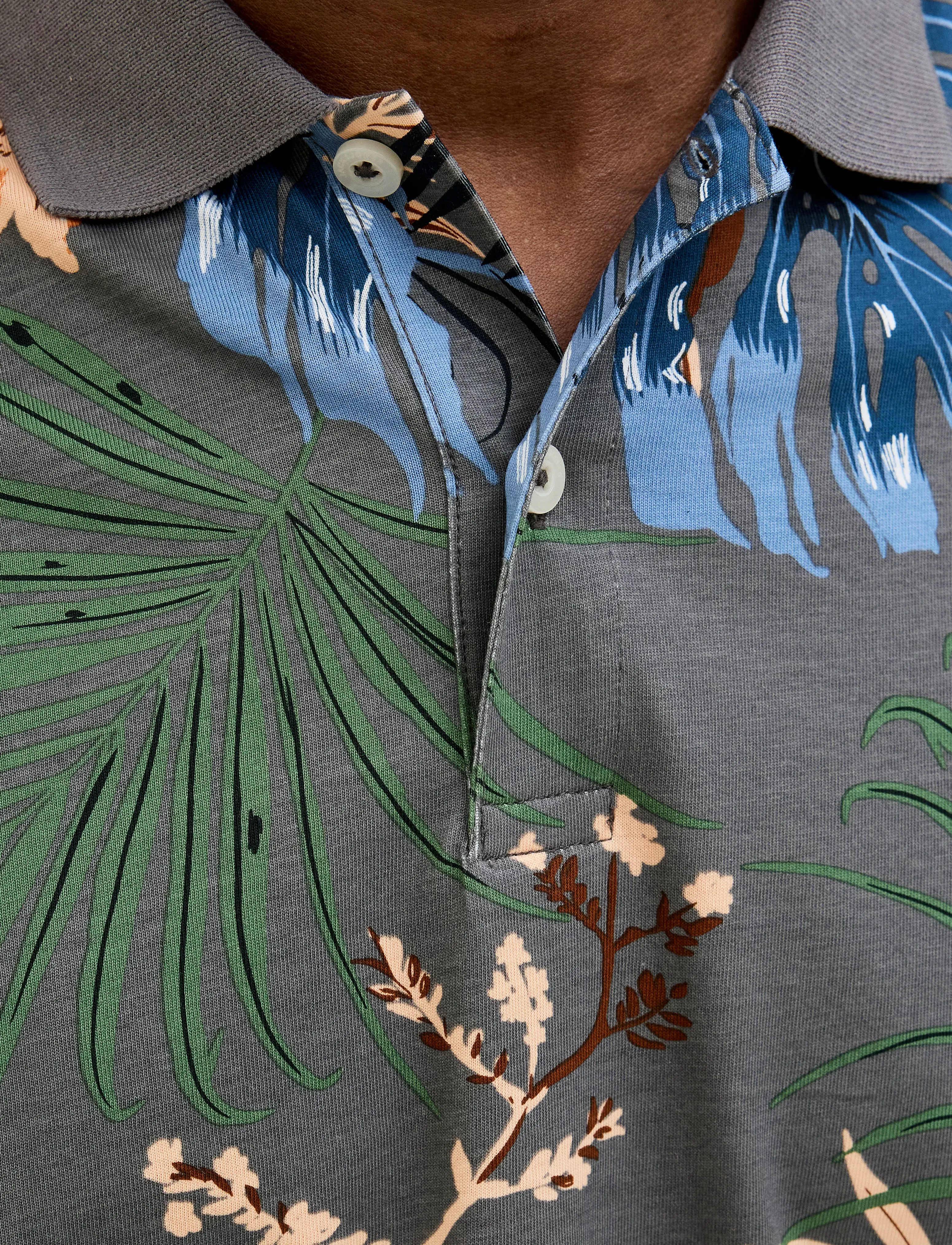 JACK & JONES Jjhawaii Aop Polo Ss pikéer herr – bild 6