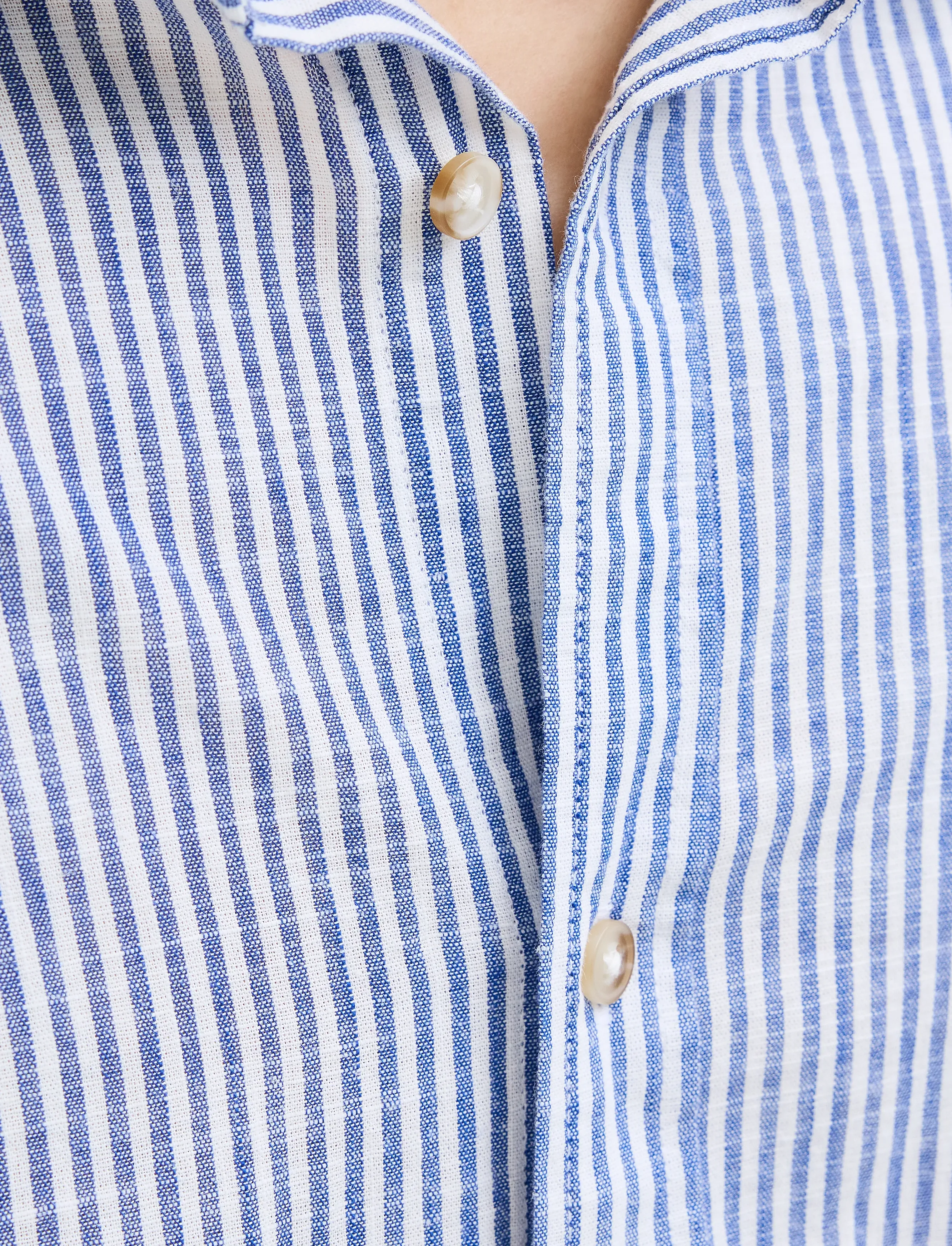 Jack & Jones - JJESUMMER SHIRT LS SN - linased särgid - infinity - 4