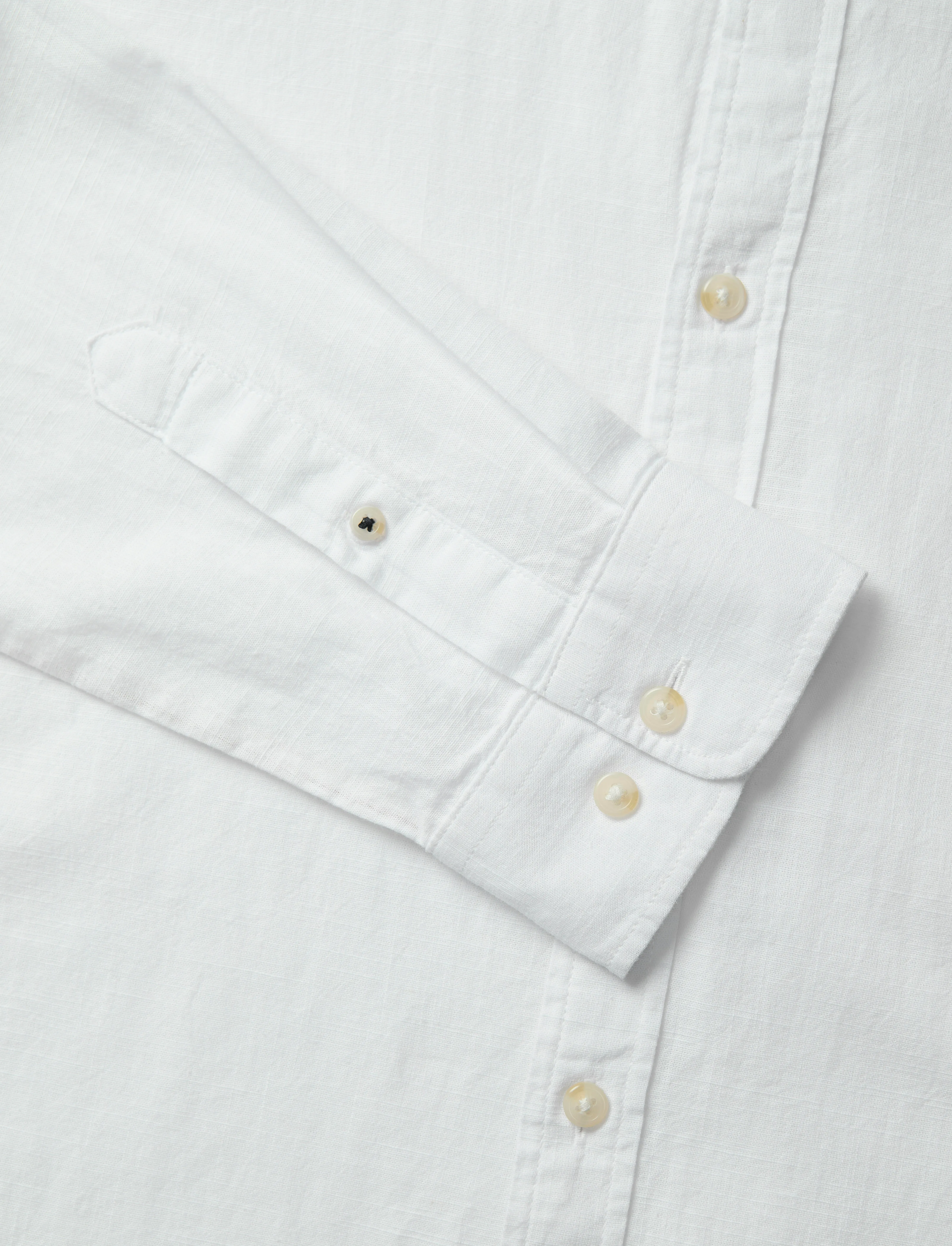 Jack & Jones - JJESUMMER SHIRT LS SN - hørskjorter - white - 1
