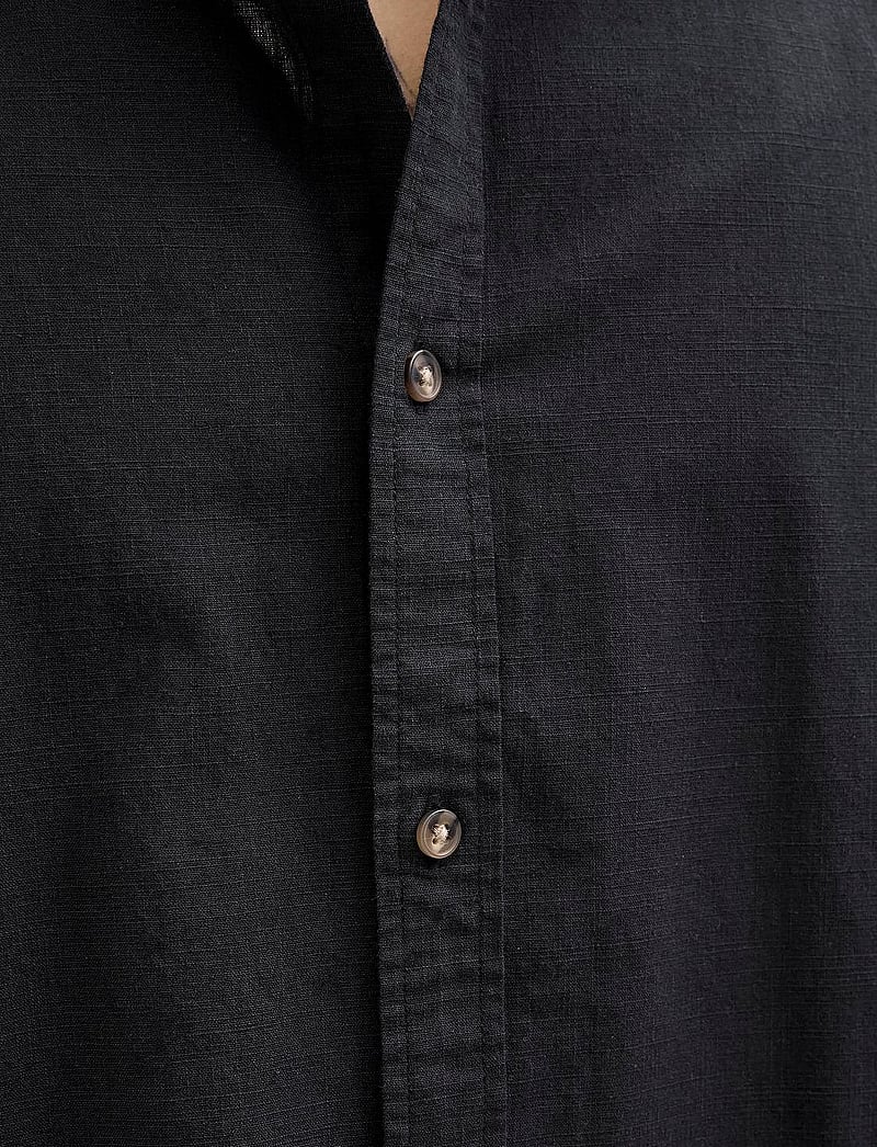 Jack & Jones - JJESUMMER SHIRT SS SN - leinenhemden - black - 2