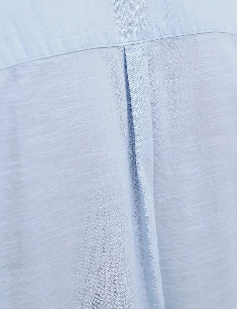 Jack & Jones - JJESUMMER RESORT SHIRT SS SN - linased särgid - chambray blue - 4