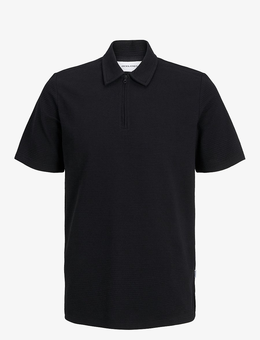 Jack & Jones - JJBENJA POLO SS - kurzärmelig - black - 1