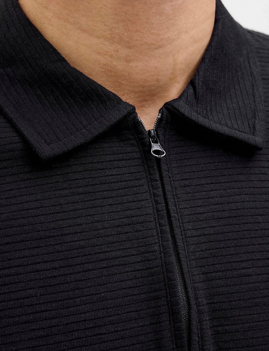 Jack & Jones - JJBENJA POLO SS - kurzärmelig - black - 0