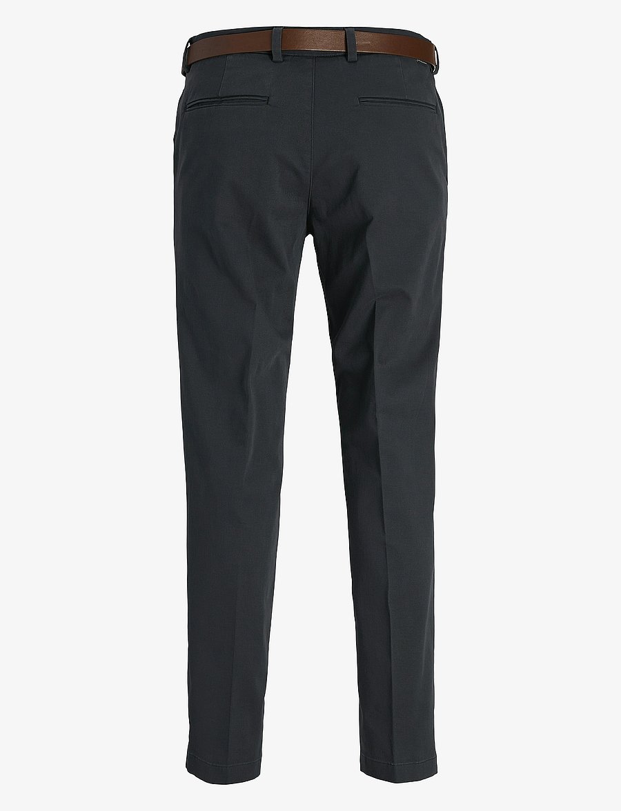 Jack & Jones - JPSTOLLIE FRANCO CHINO W BELT - chinos - dark navy - 1