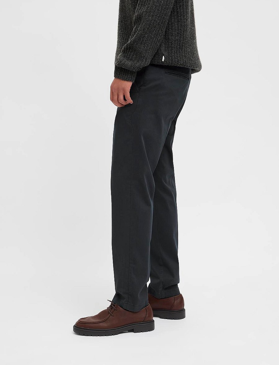 Jack & Jones - JPSTOLLIE FRANCO CHINO W BELT - chinos - dark navy - 3