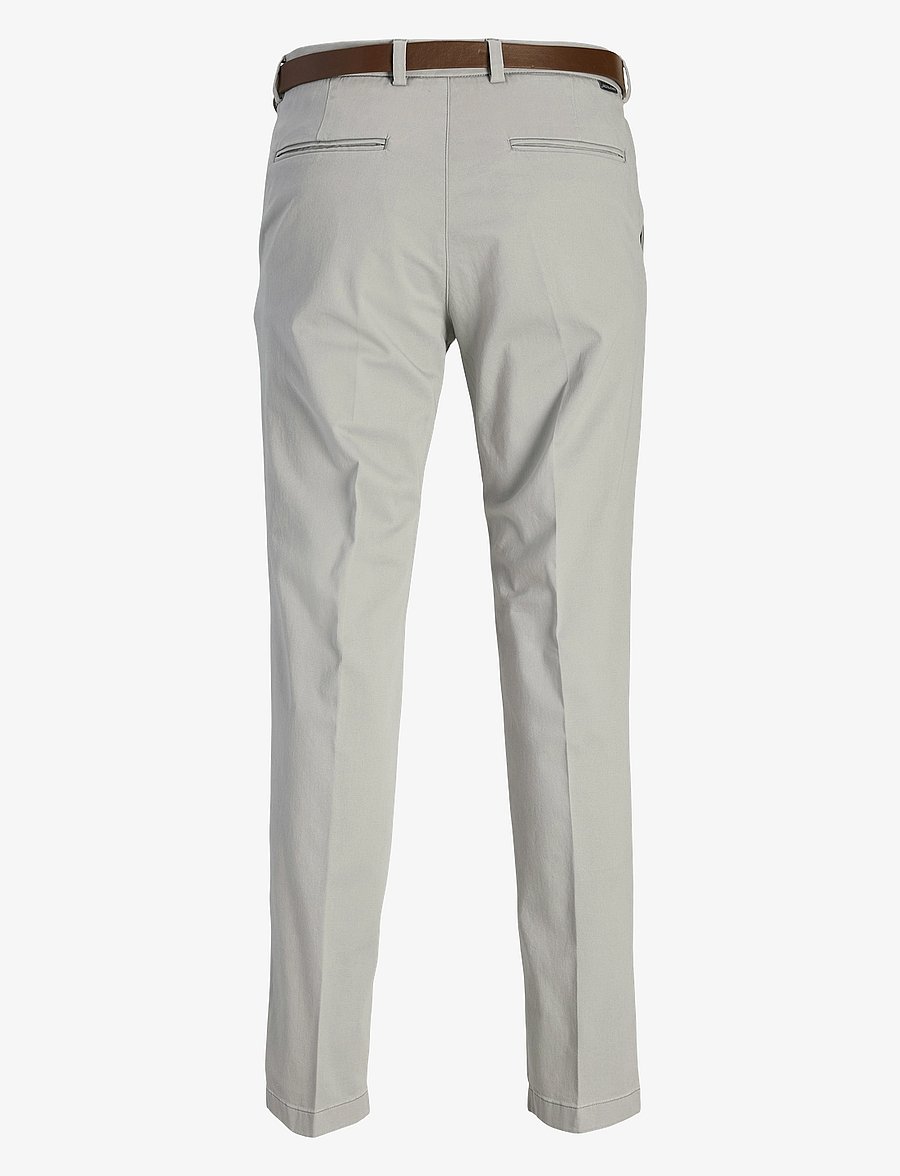 Jack & Jones - JPSTOLLIE FRANCO CHINO W BELT - pantalons chino - ultimate grey - 2