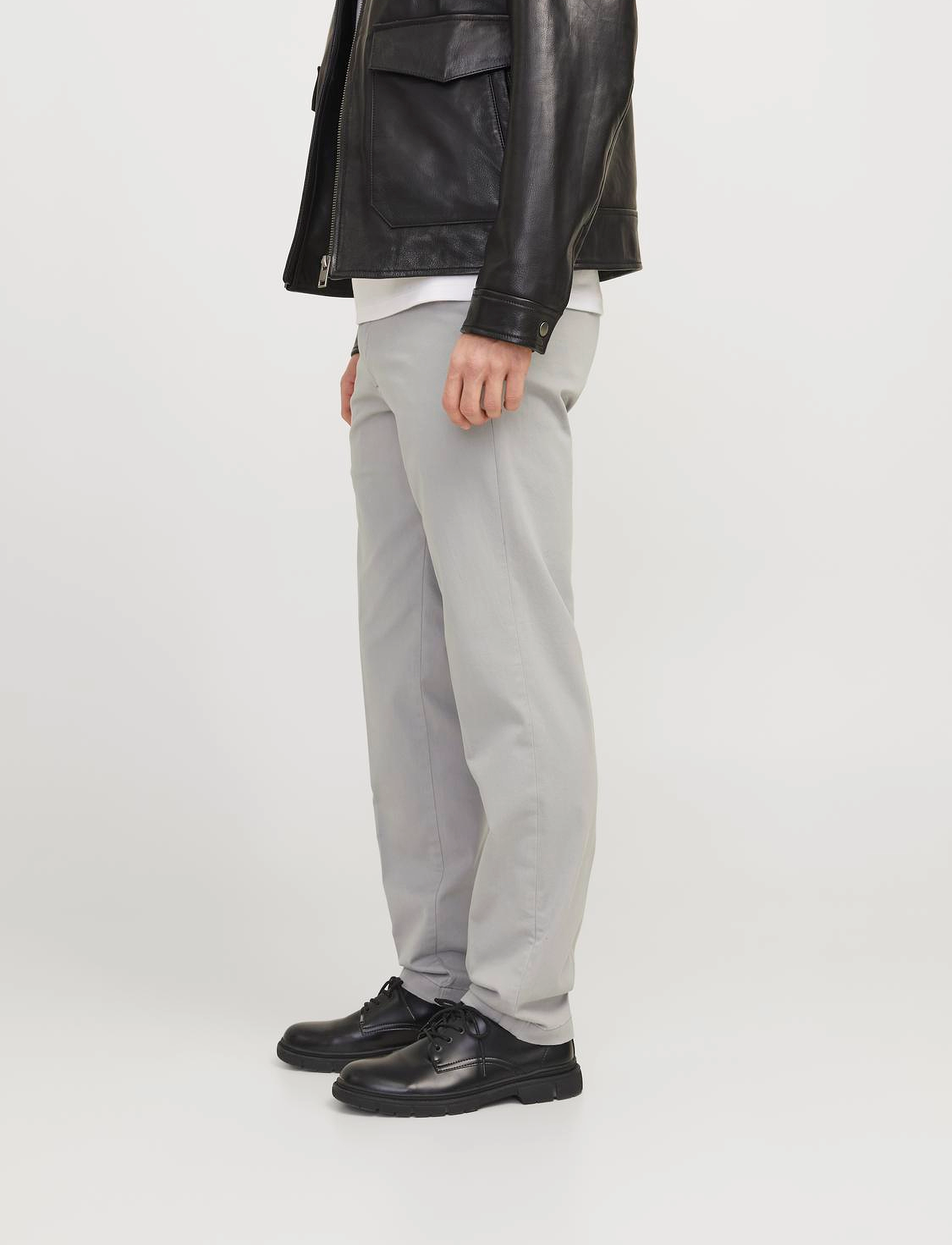 Jack & Jones - JPSTOLLIE FRANCO CHINO W BELT - chinos - ultimate grey - 3