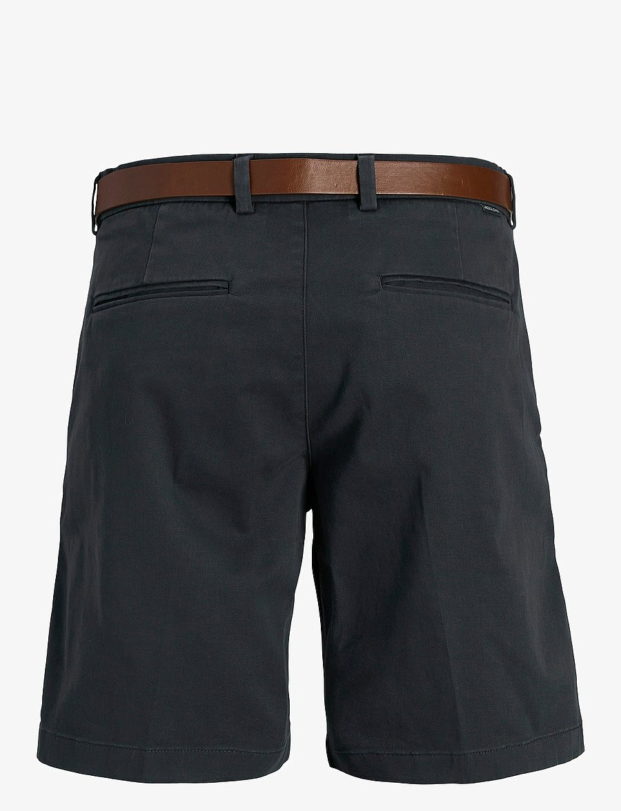 Jack & Jones - JPSTMARCO FRANCO CHINO SHORTS W BELT SRT - short chino - dark navy - 2