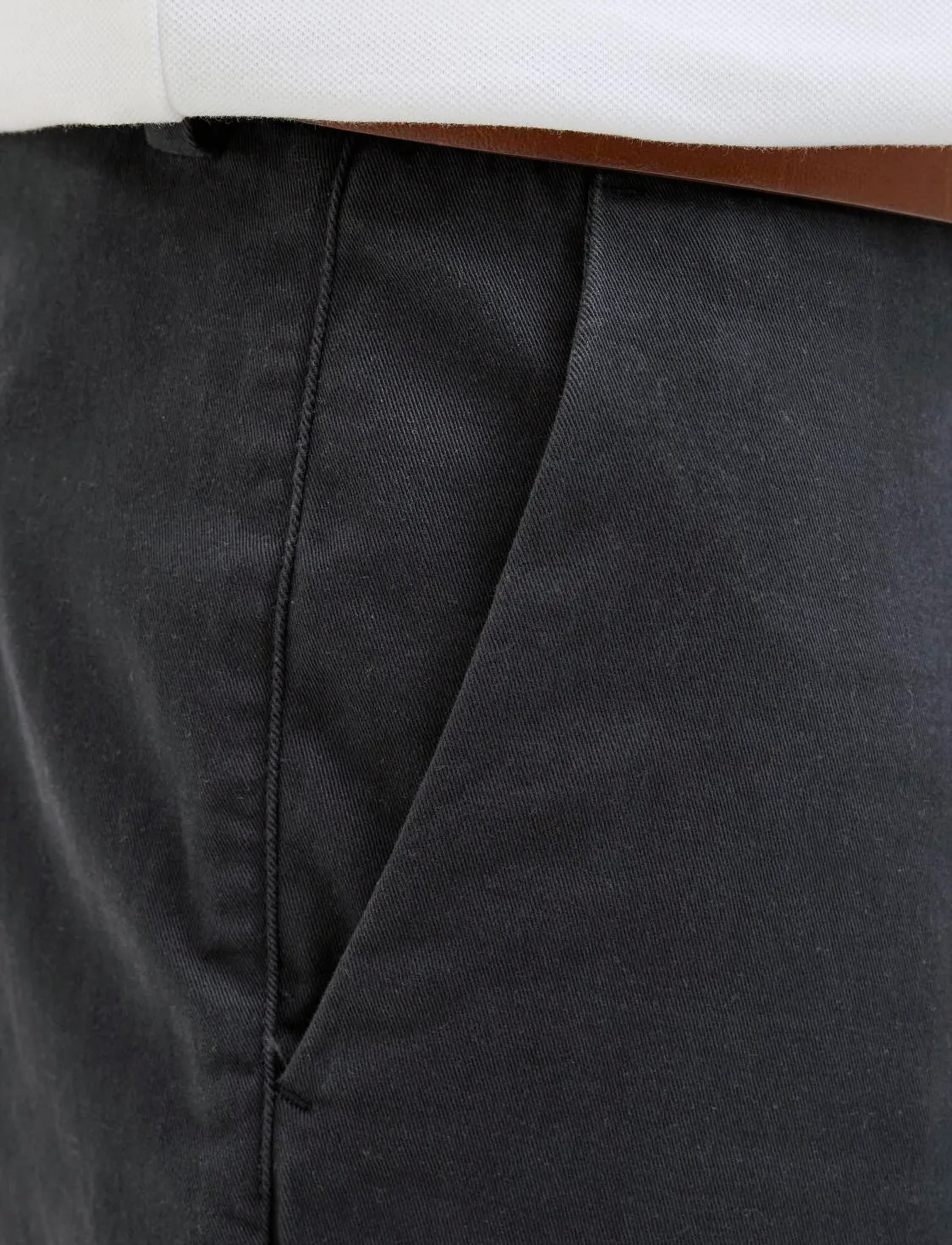 Jack & Jones - JPSTMARCO FRANCO CHINO SHORTS W BELT SRT - short chino - dark navy - 3