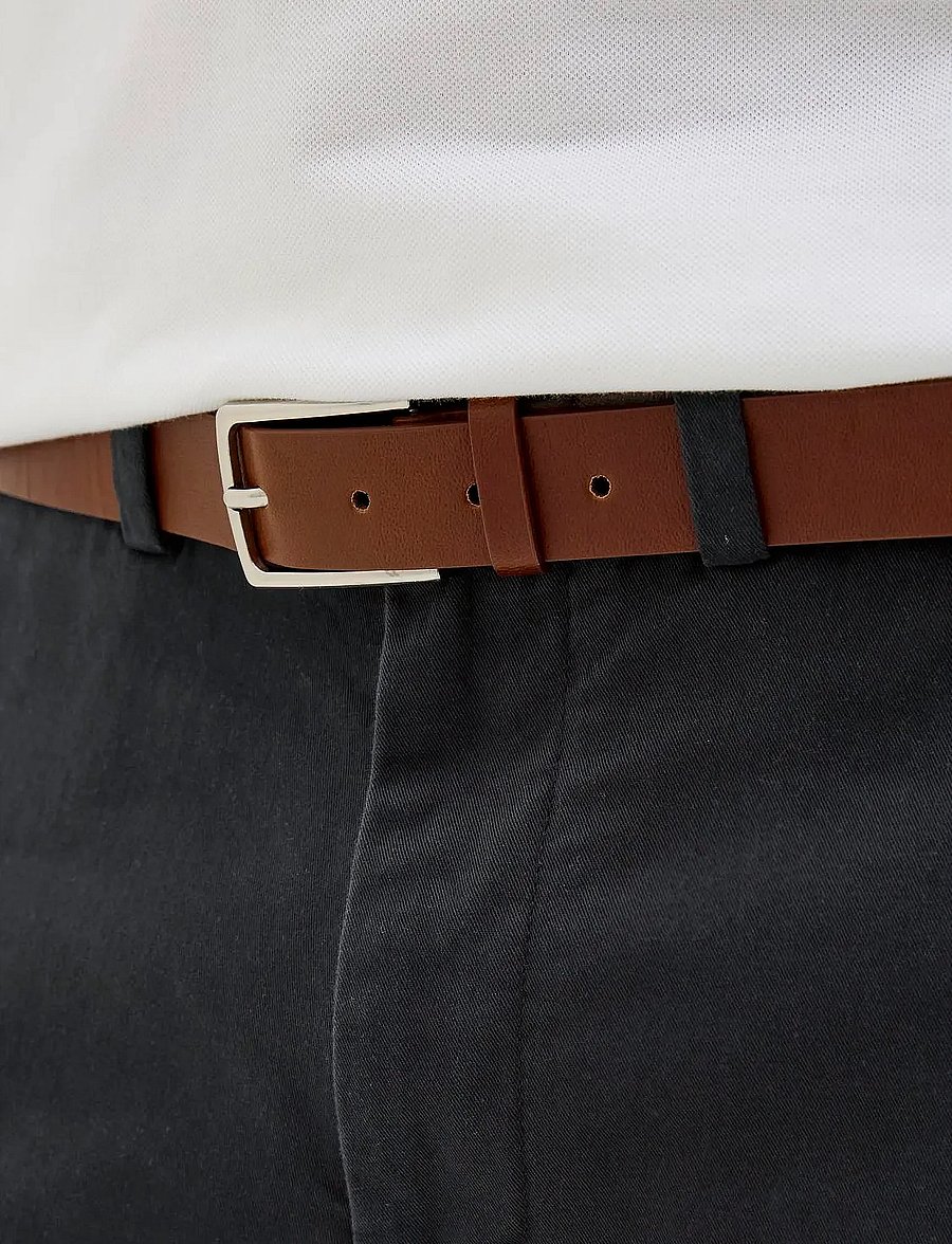Jack & Jones - JPSTMARCO FRANCO CHINO SHORTS W BELT SRT - short chino - dark navy - 4