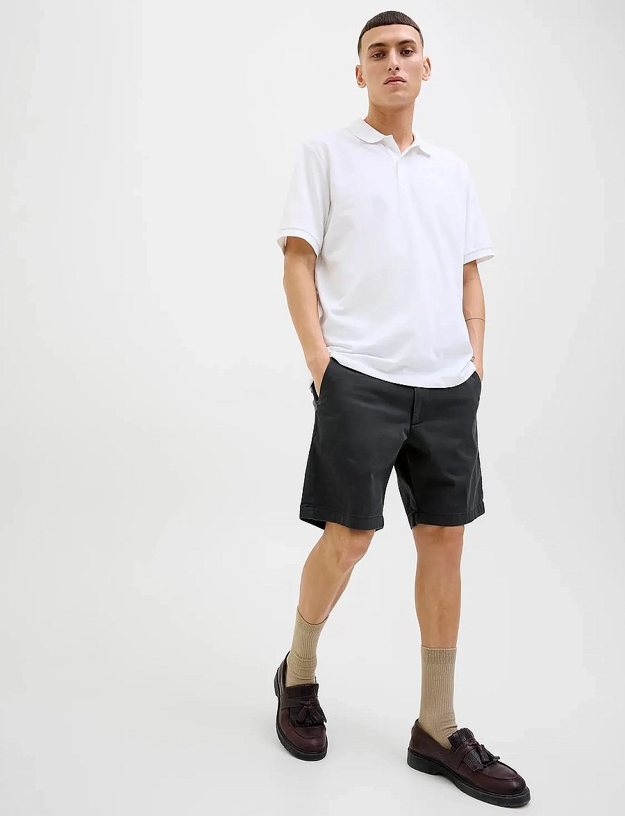 Jack & Jones - JPSTMARCO FRANCO CHINO SHORTS W BELT SRT - short chino - dark navy - 5