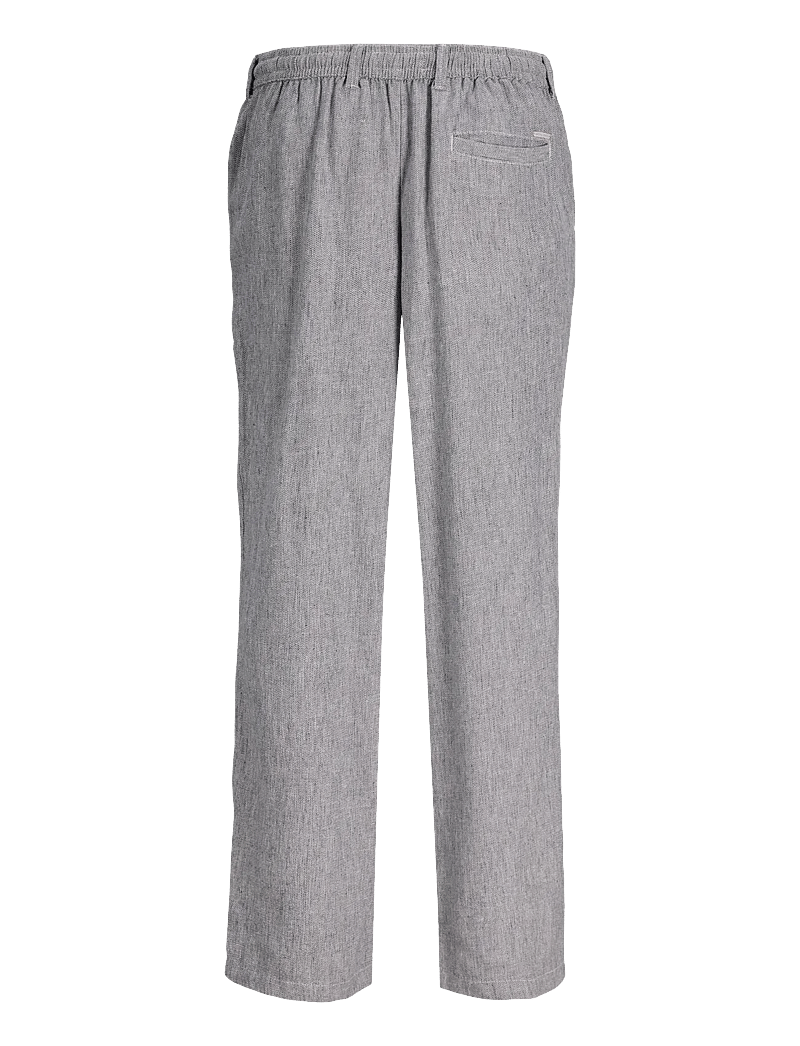Jack & Jones - JPSTKARL MYKONOS LINEN BLEND CHINO - lininės kelnės - blue indigo - 2