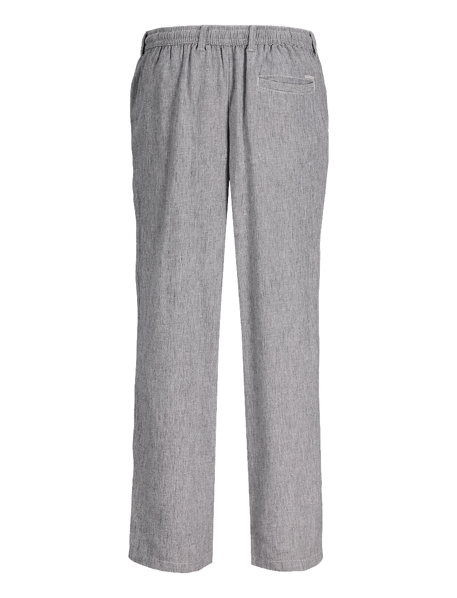Jack & Jones - JPSTKARL MYKONOS LINEN BLEND CHINO - leinenhosen - blue indigo - 2