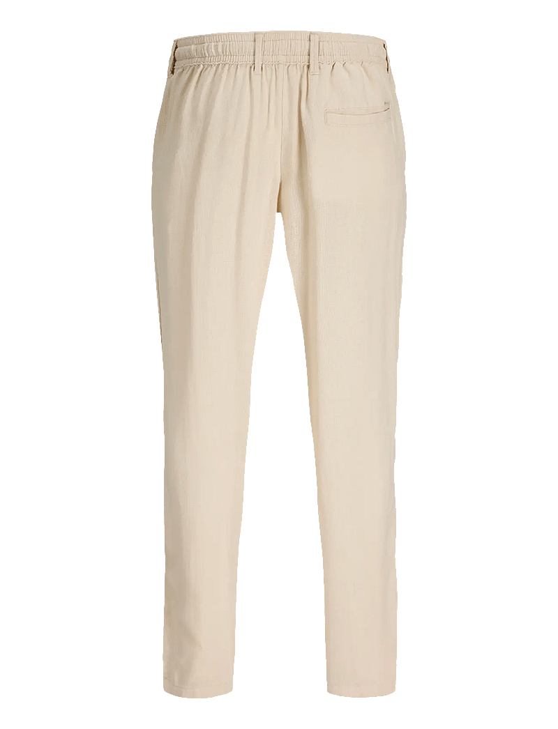 Jack & Jones - JPSTKARL MYKONOS LINEN BLEND CHINO - leinenhosen - string - 2