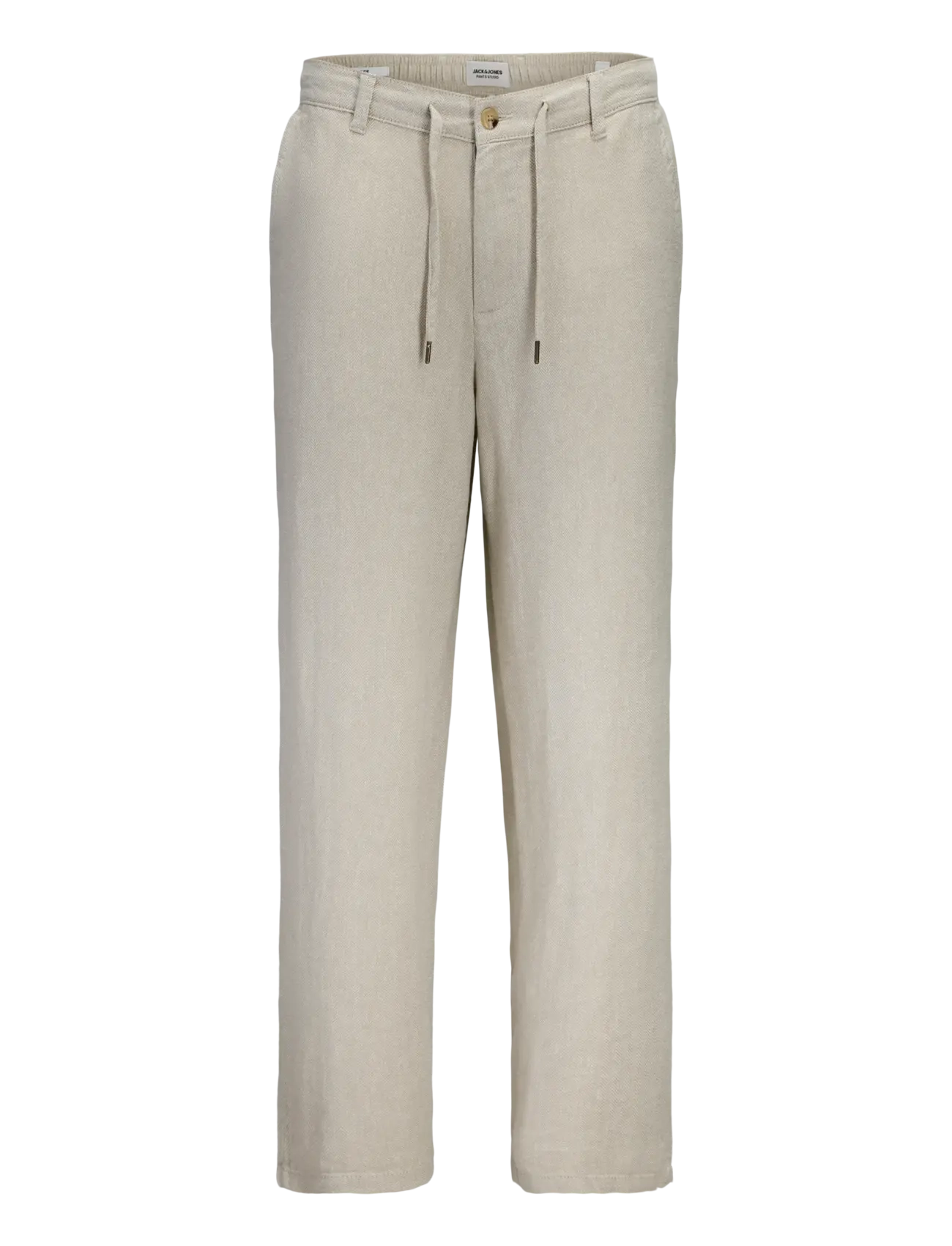JACK & JONES Jpstkarl Mykonos Linen Blend Chino Beige - S - Herren