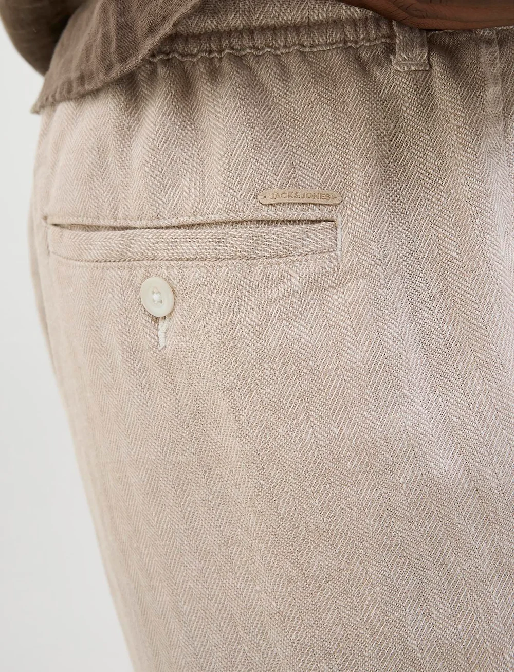 Jack & Jones - JPSTACE MYKONOS CHINO SHORTS SRT - hørshorts - crockery - 4