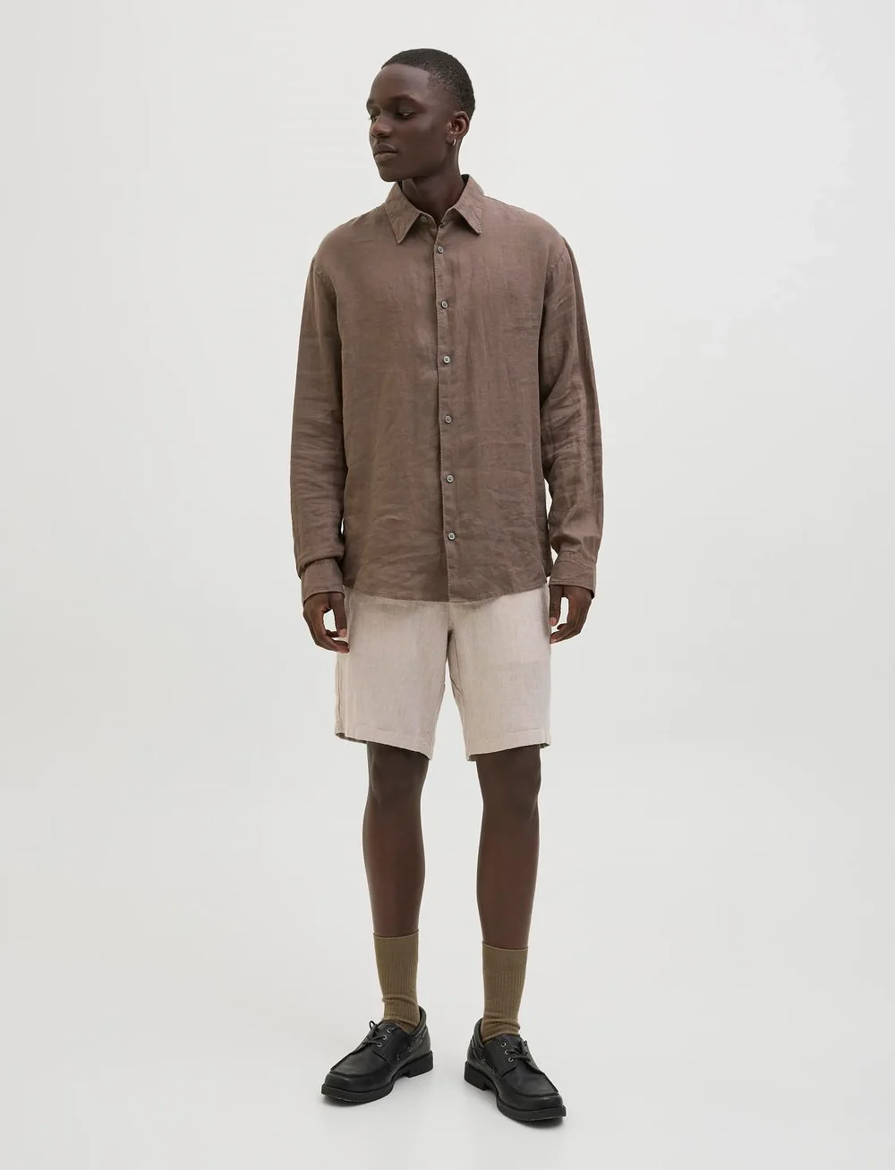Jack & Jones - JPSTACE MYKONOS CHINO SHORTS SRT - hørshorts - crockery - 5
