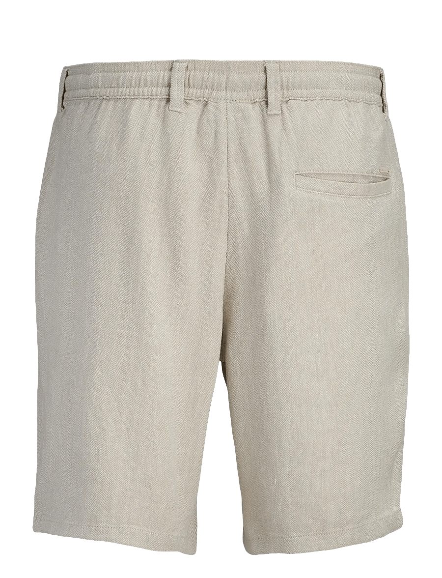 Jack & Jones - JPSTACE MYKONOS LINEN BLEND SHORTS REG - hørshorts - vetiver - 2