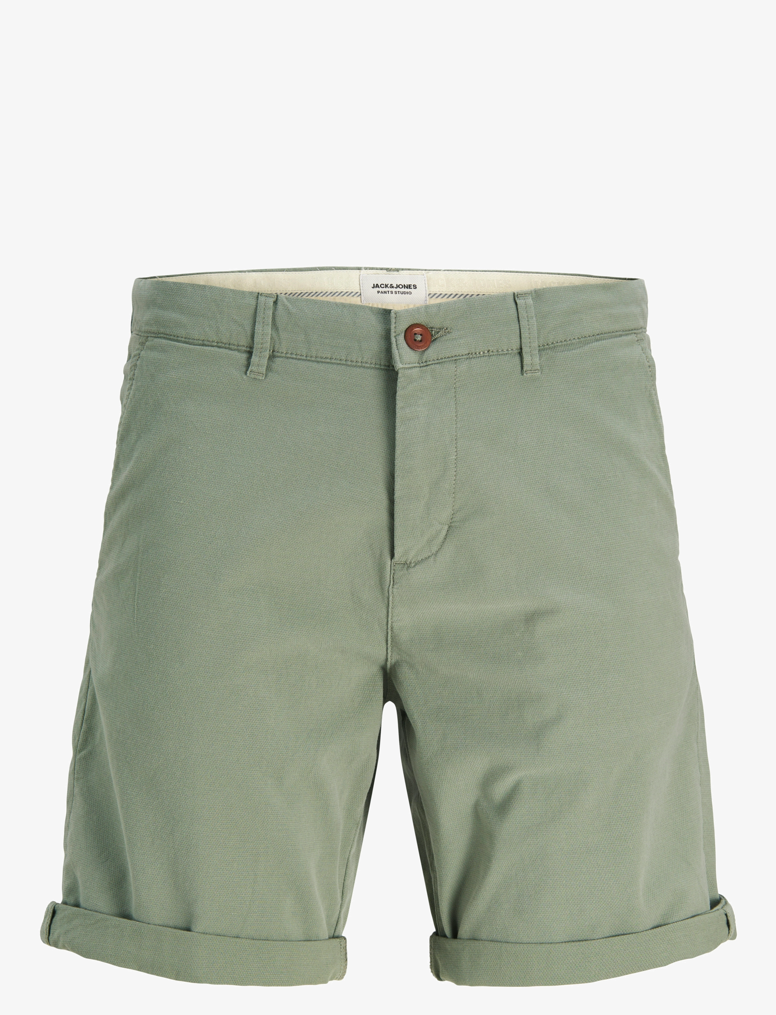 Jack & Jones JPSTMARCO ERIK CHINO SHORT MID - Shorts - AGAVE GREEN / green