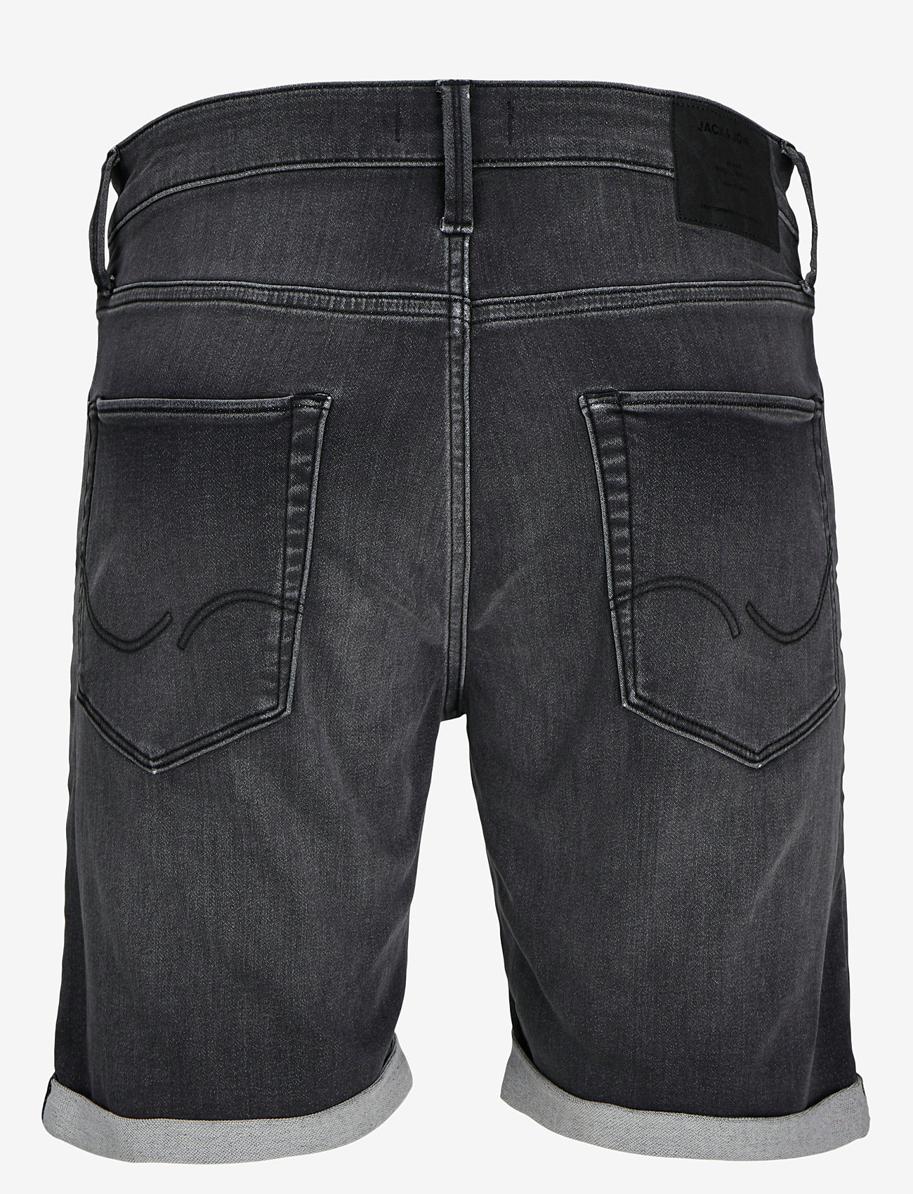 Jack & Jones - JJIRICK JJICON I.K. SHORTS GE 062 SN - lühikesed teksapüksid - black denim - 2