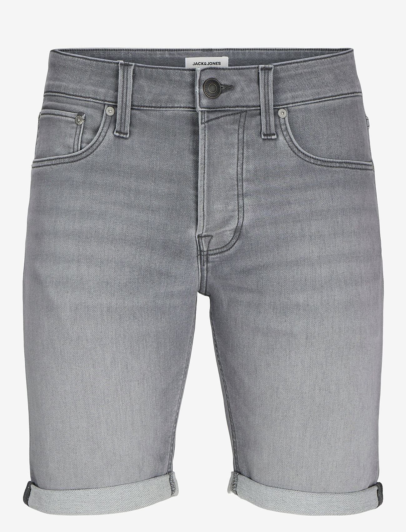 Jack & Jones - JJIRICK JJICON I.K. SHORTS GE 063 SN - jeans shorts - grey denim - 1
