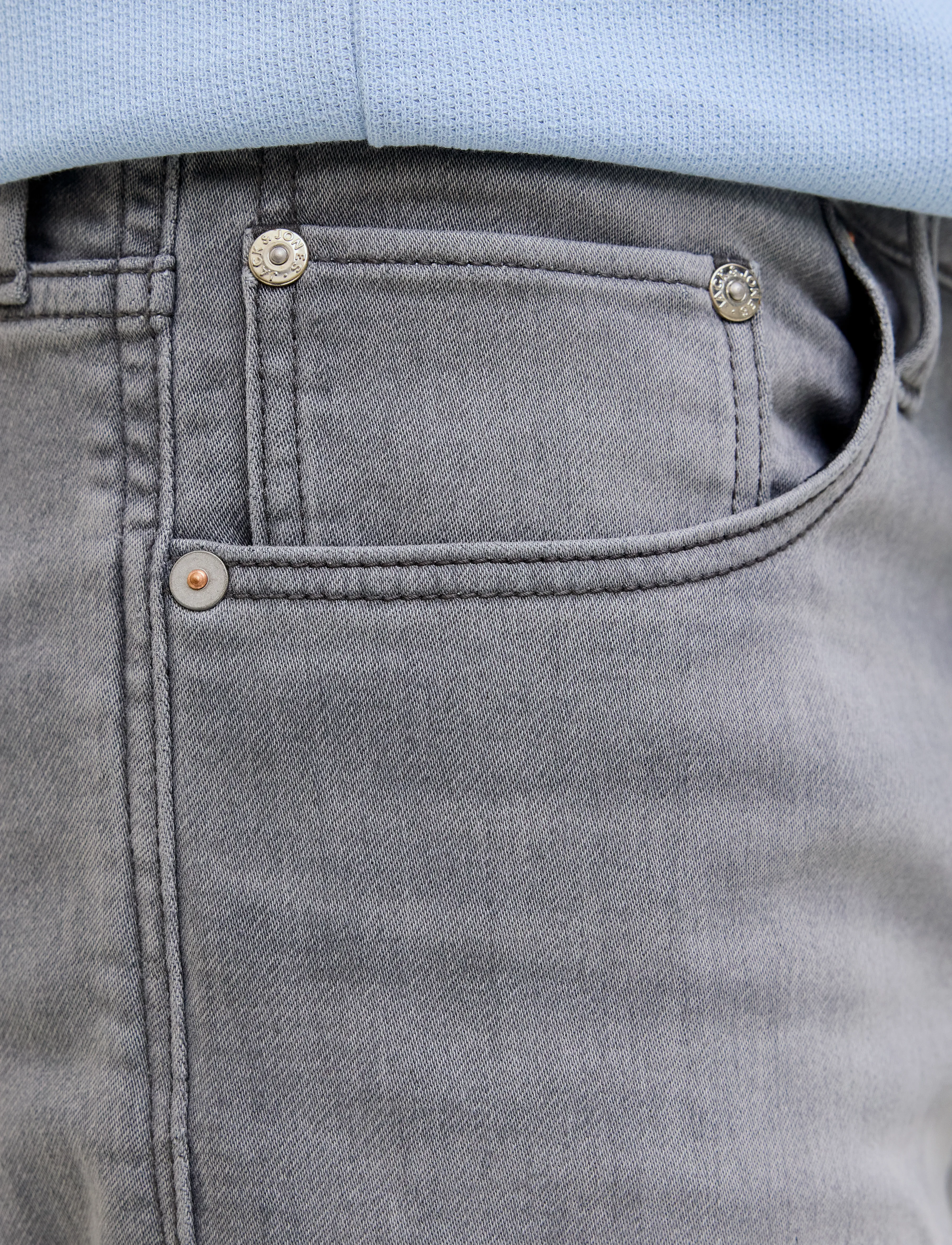 Jack & Jones - JJIRICK JJICON I.K. SHORTS GE 064 - jeans shorts - grey denim - 5