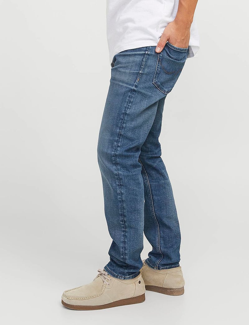 Jack & Jones - JJIMIKE JJORIGINAL LID JJ 611 - skinny jeans - blue denim - 3