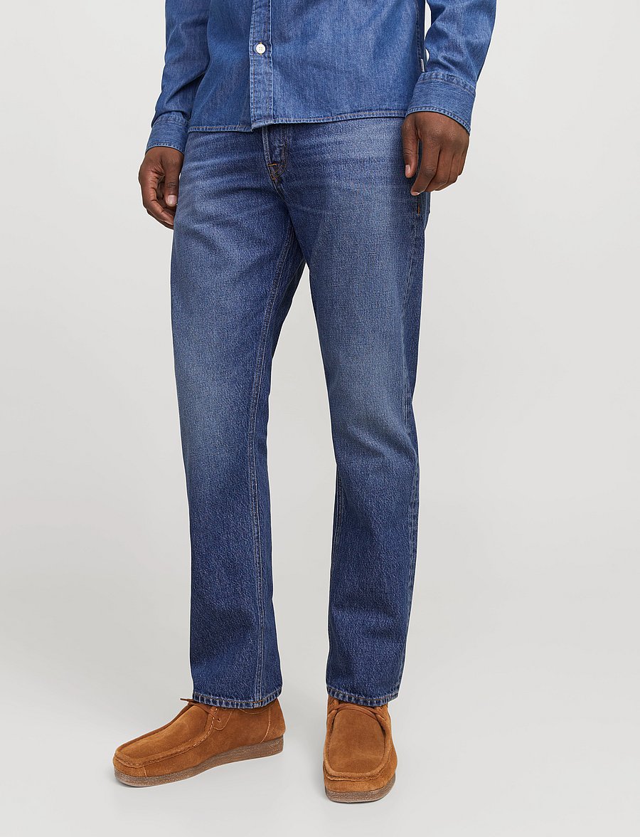 Jack & Jones - JJICHRIS JJORIGINAL SBD 632 NOOS - regular jeans - blue denim - 0